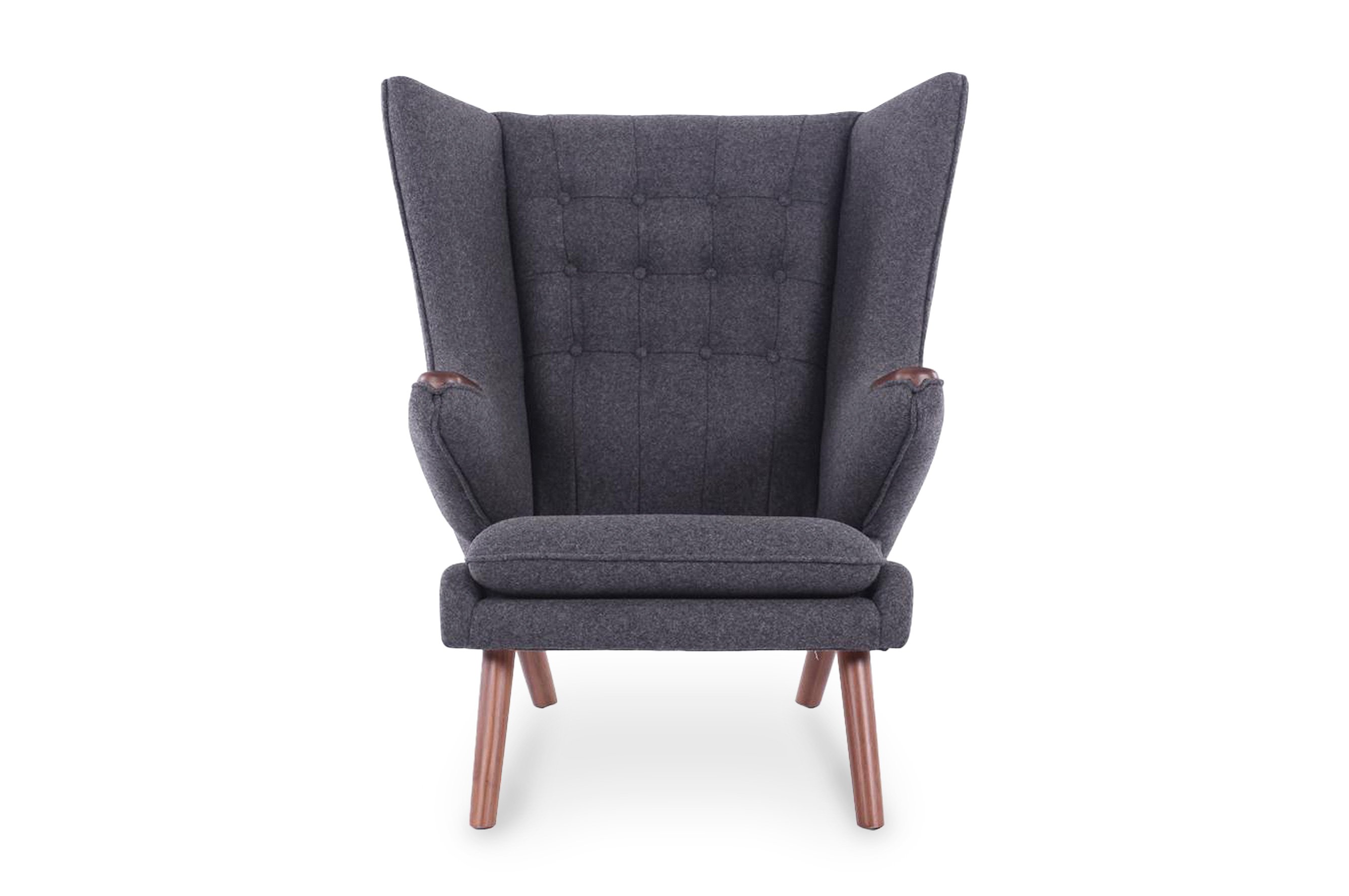 Replica Papa Bear Chair – Charcoal Grey 1