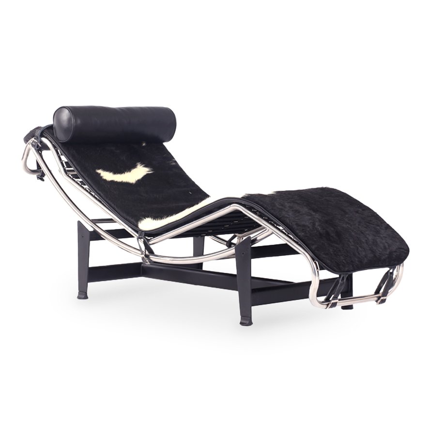 Replica Le Corbusier Chaise Lounge LC4 – Hide 13