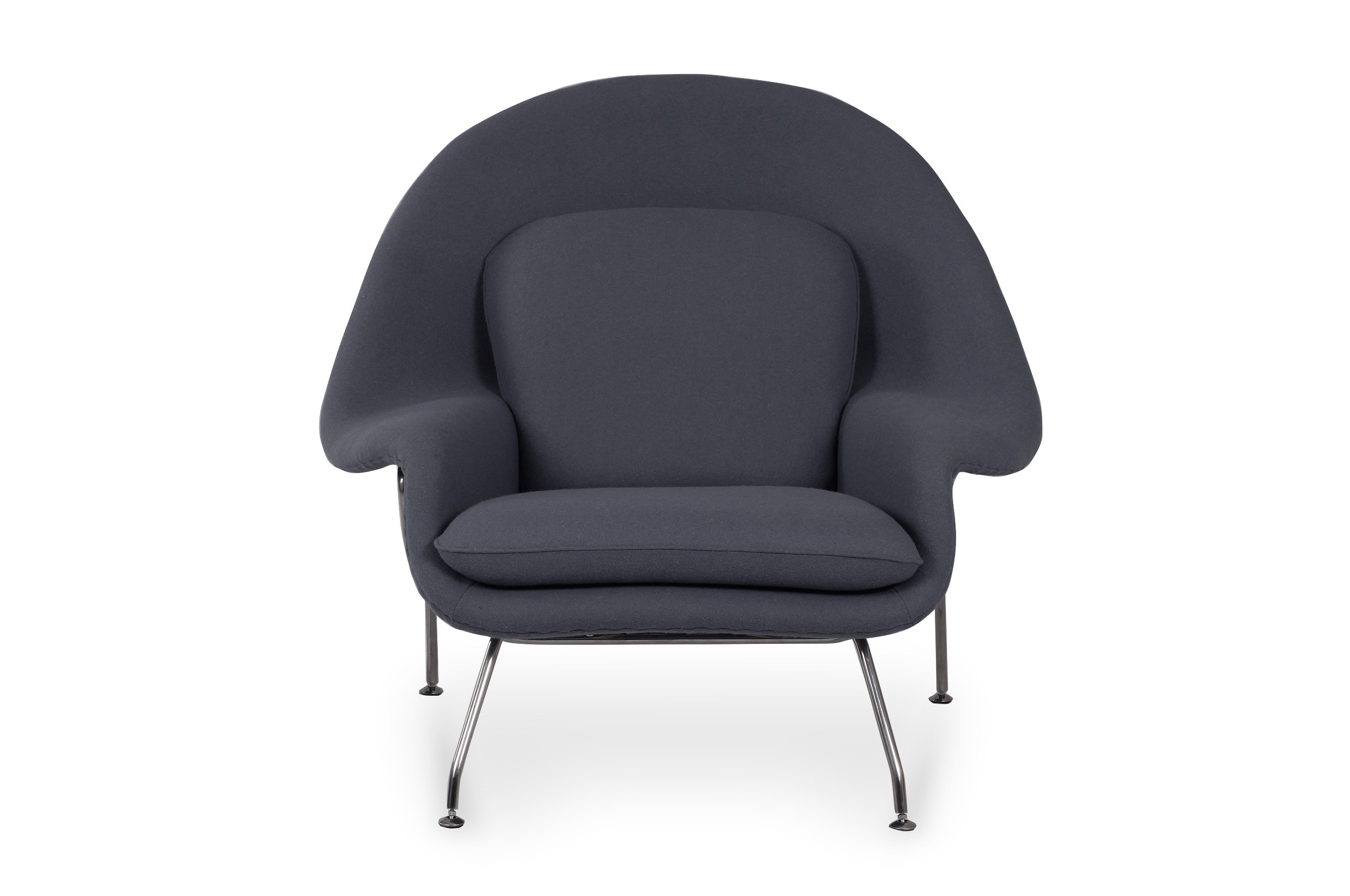 Replica Eero Saarinen Womb Chair – Charcoal 1