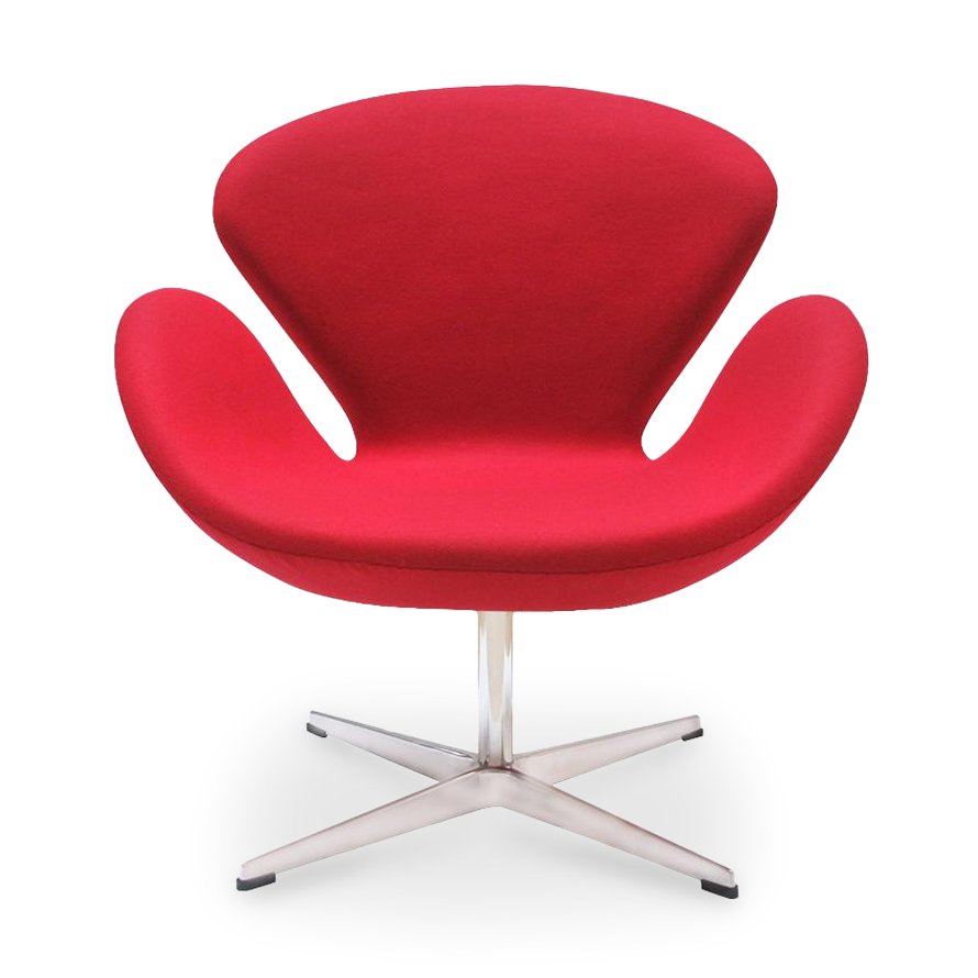 Replica AJ Swan Chair – Red 14