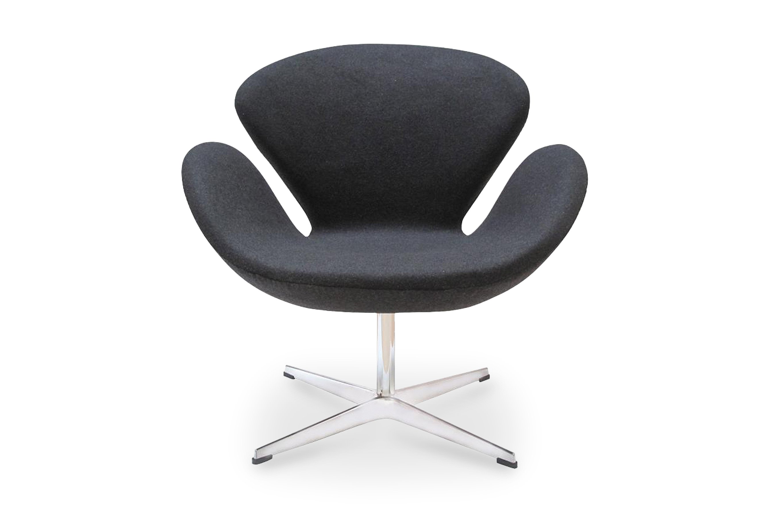 Replica AJ Swan Chair – Charcoal 1