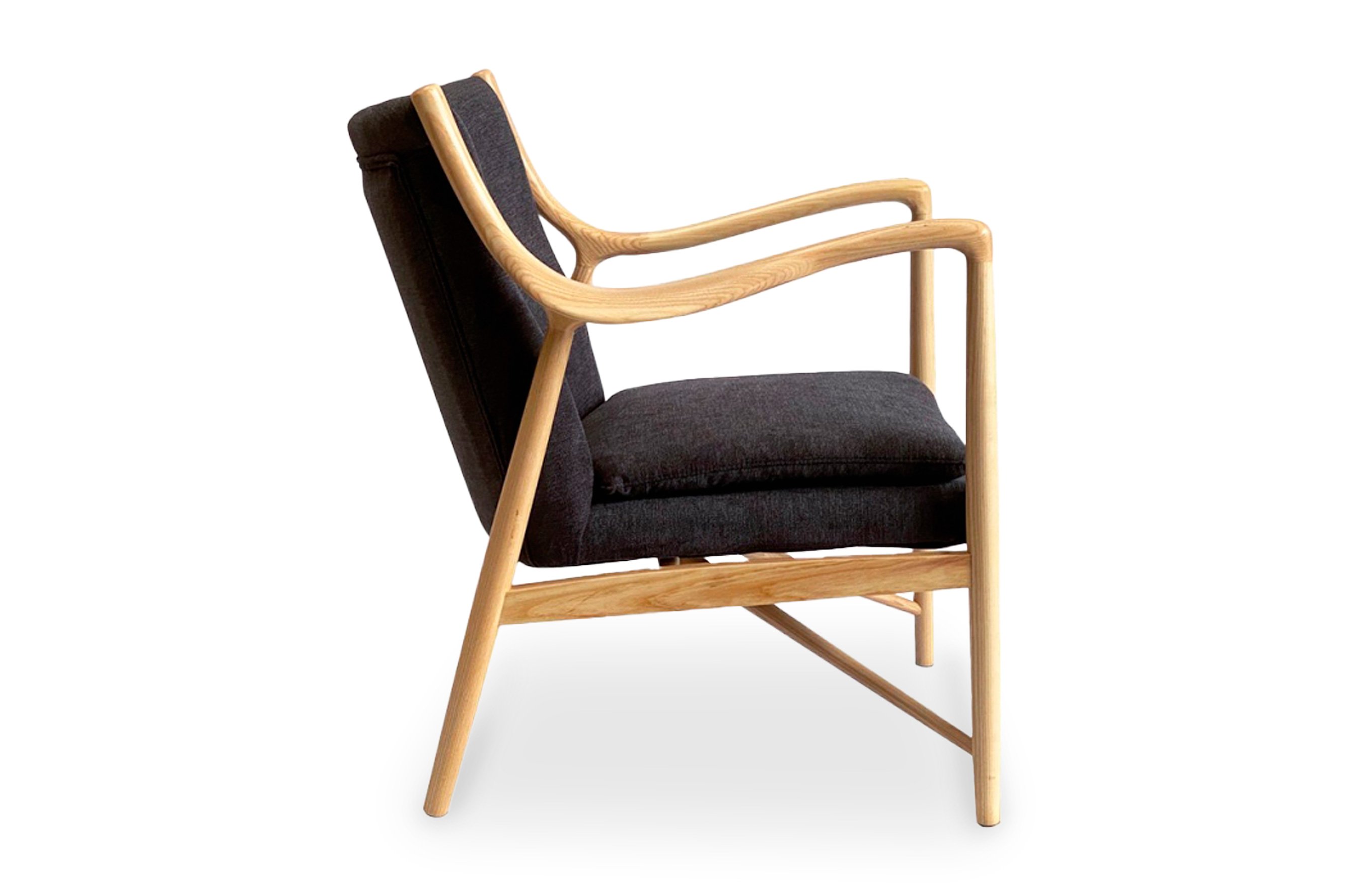 Odin Armchair – Charcoal / Ash Wood 3