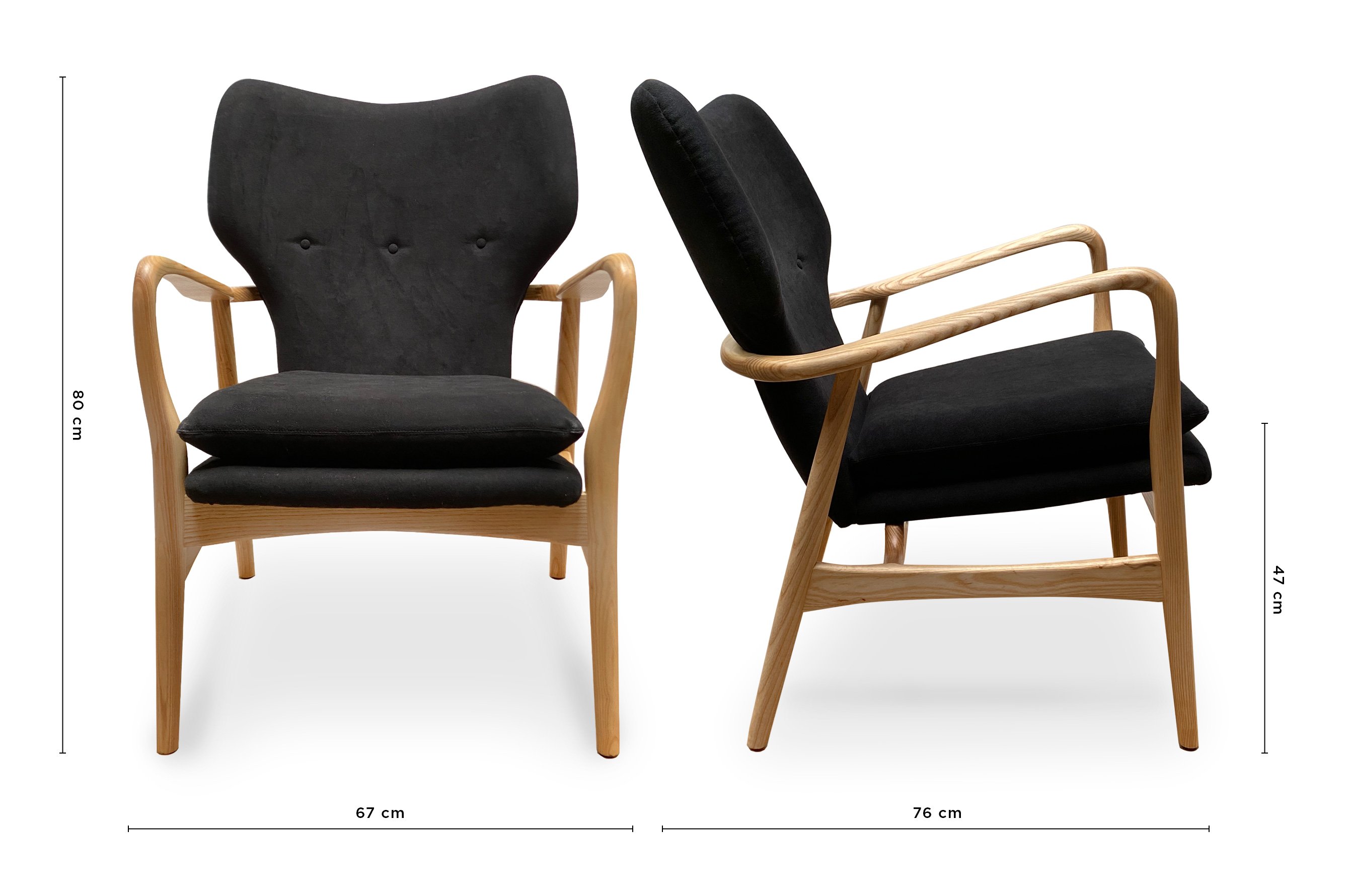 Ragnar Armchair – Black 6