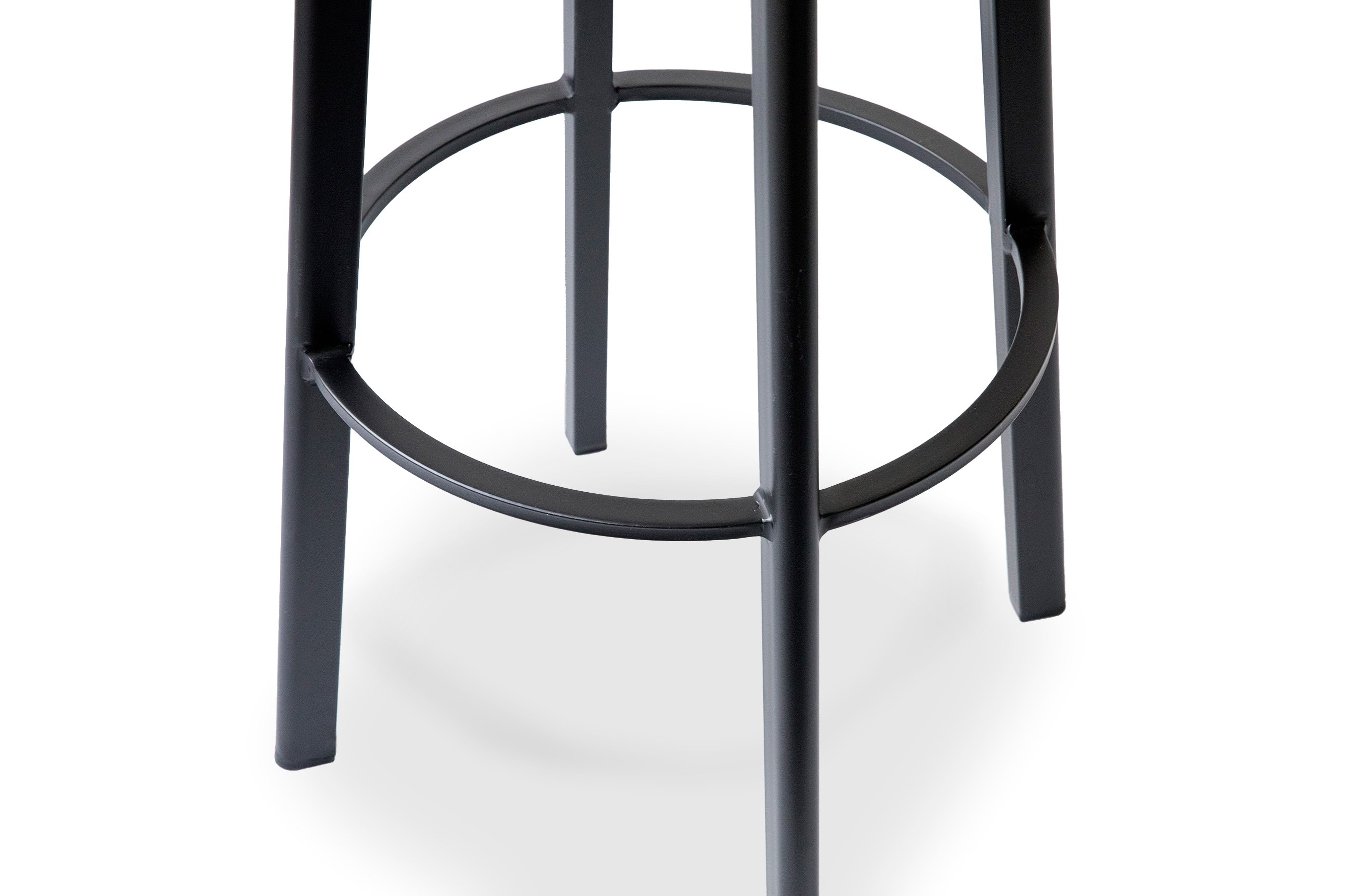 Jonty Barstool 76cm – Matt Black / Ash Wood Seat 5