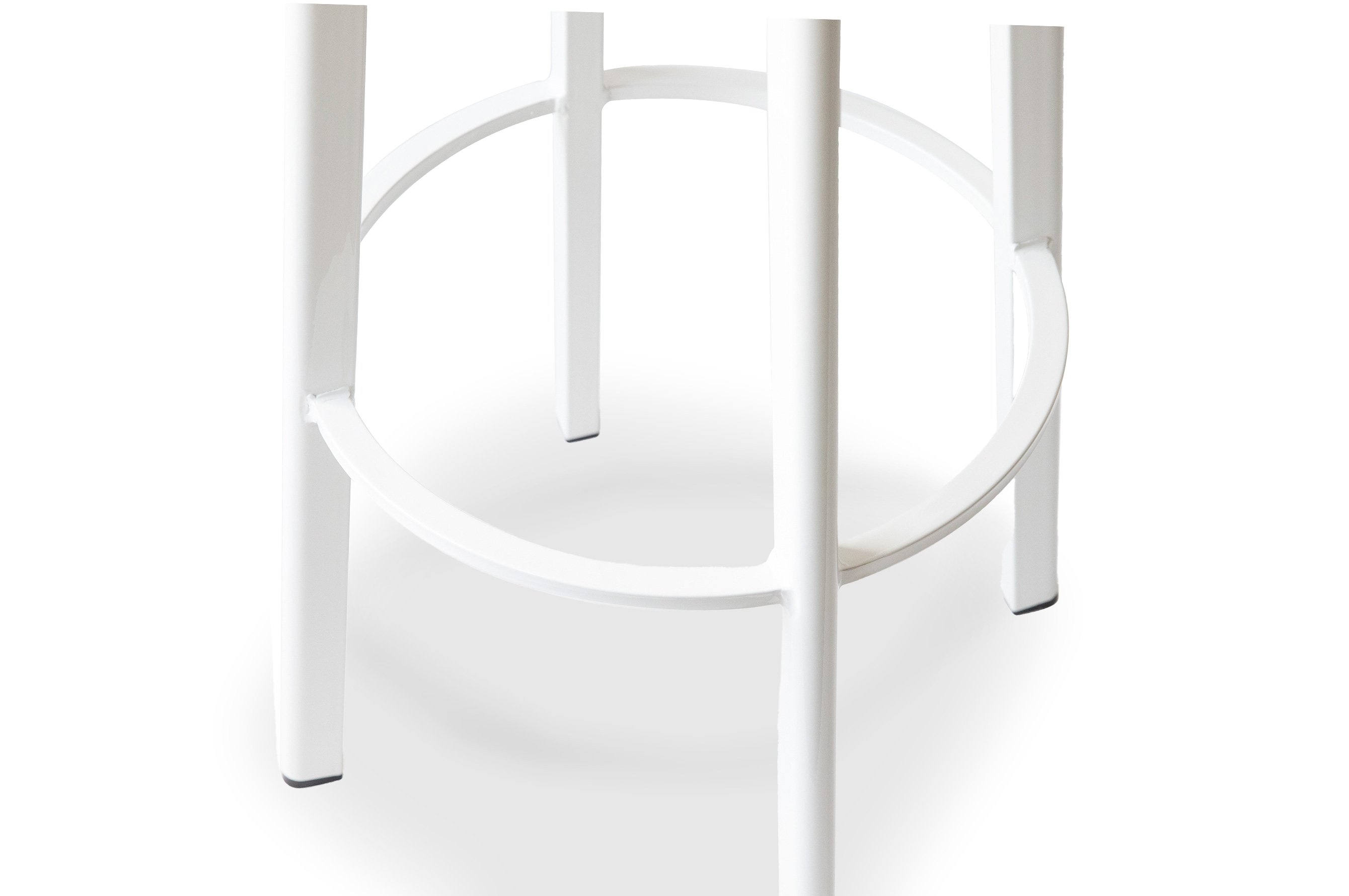 Jonty Barstool 76cm – Matt White / Ash Wood Seat 4