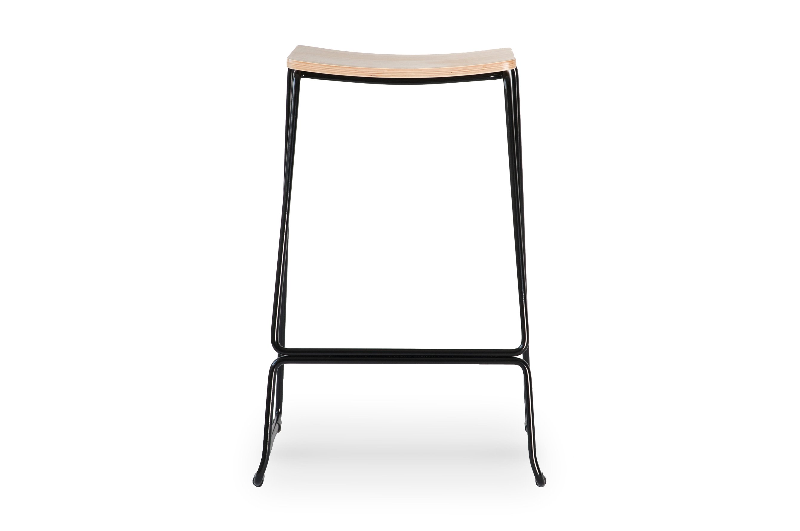 Loft Barstool 65cm – Black 1
