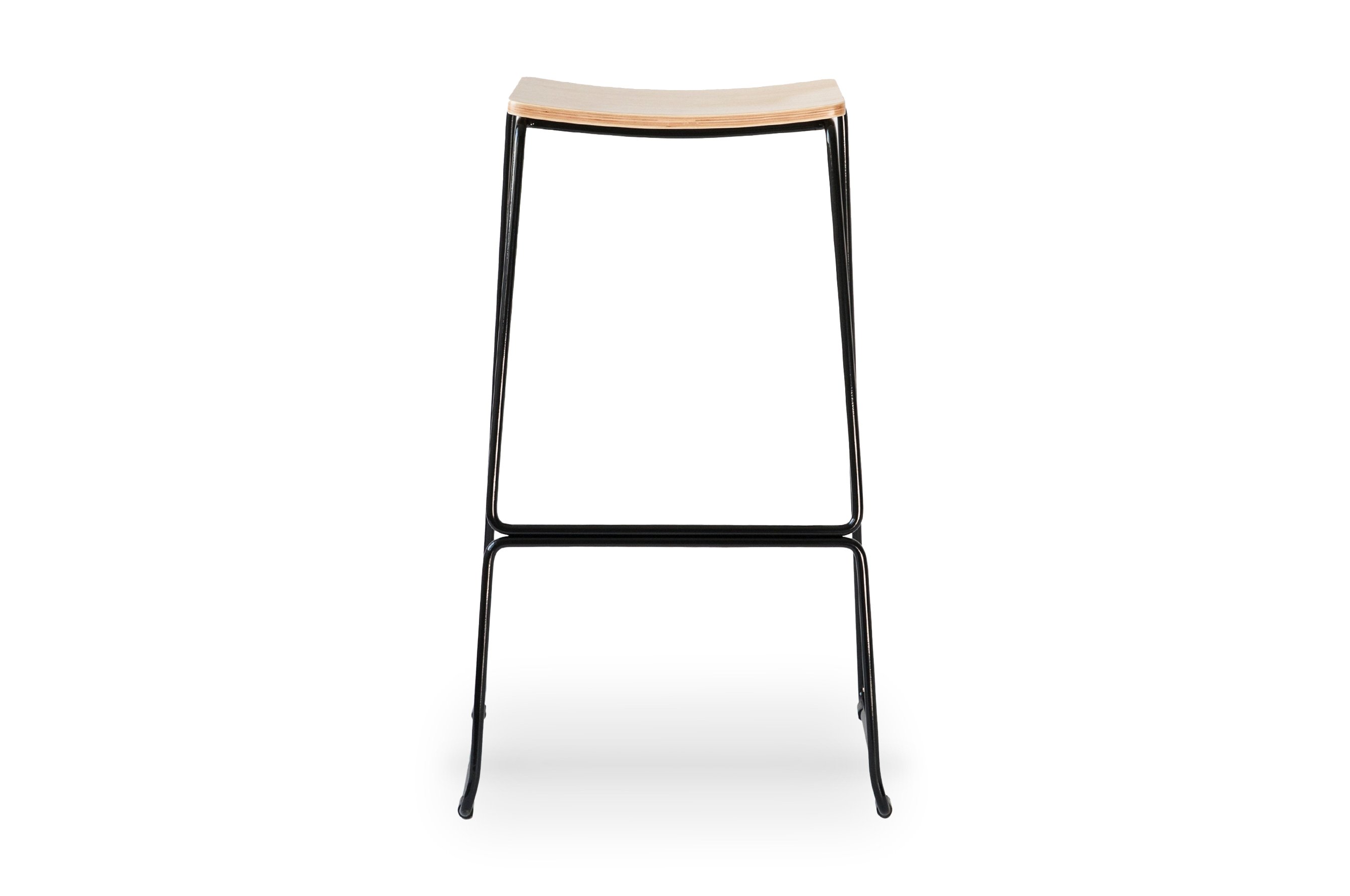 Loft Barstool 75cm – Black 1