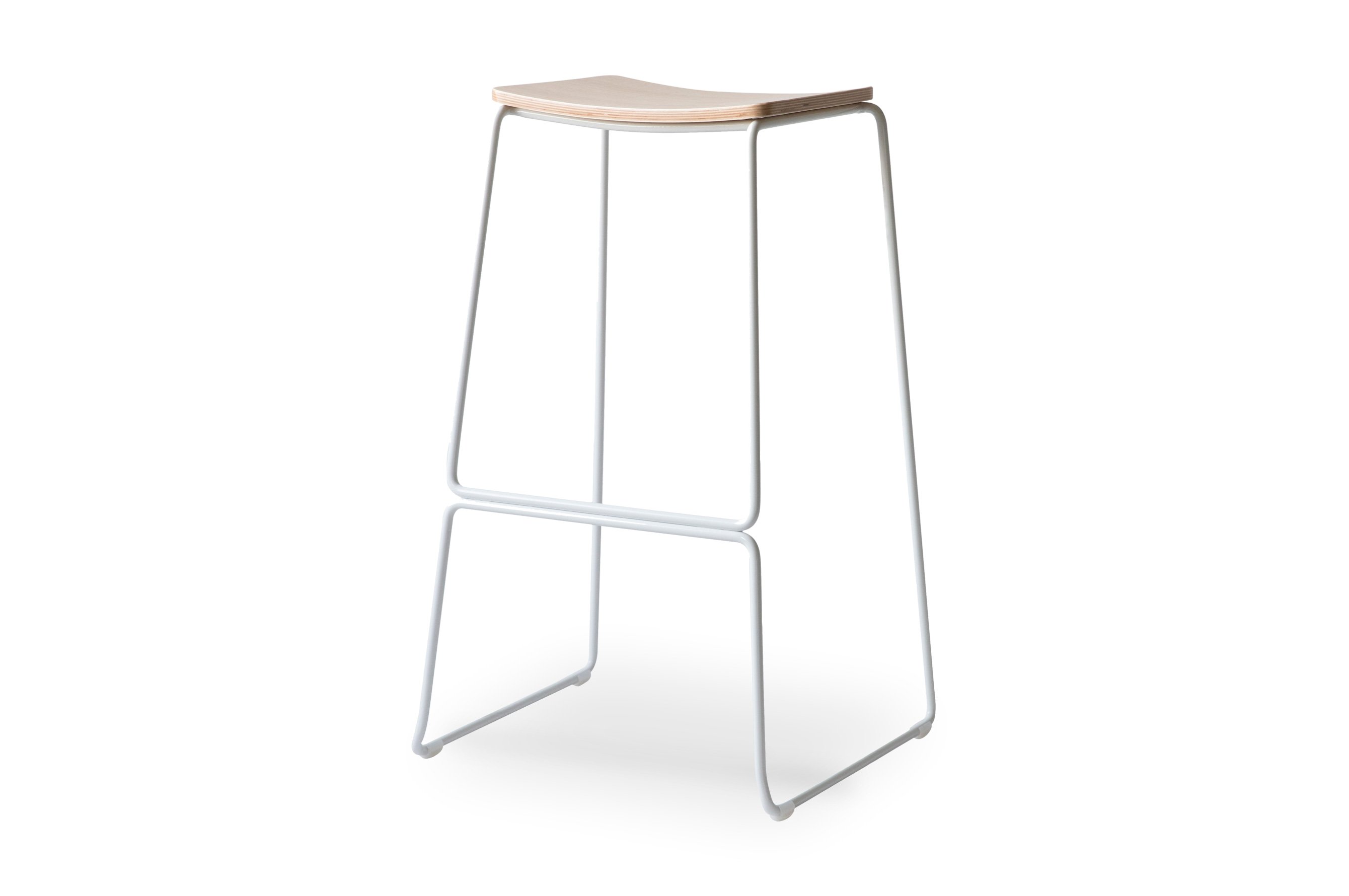 Loft Barstool 75cm – White 2