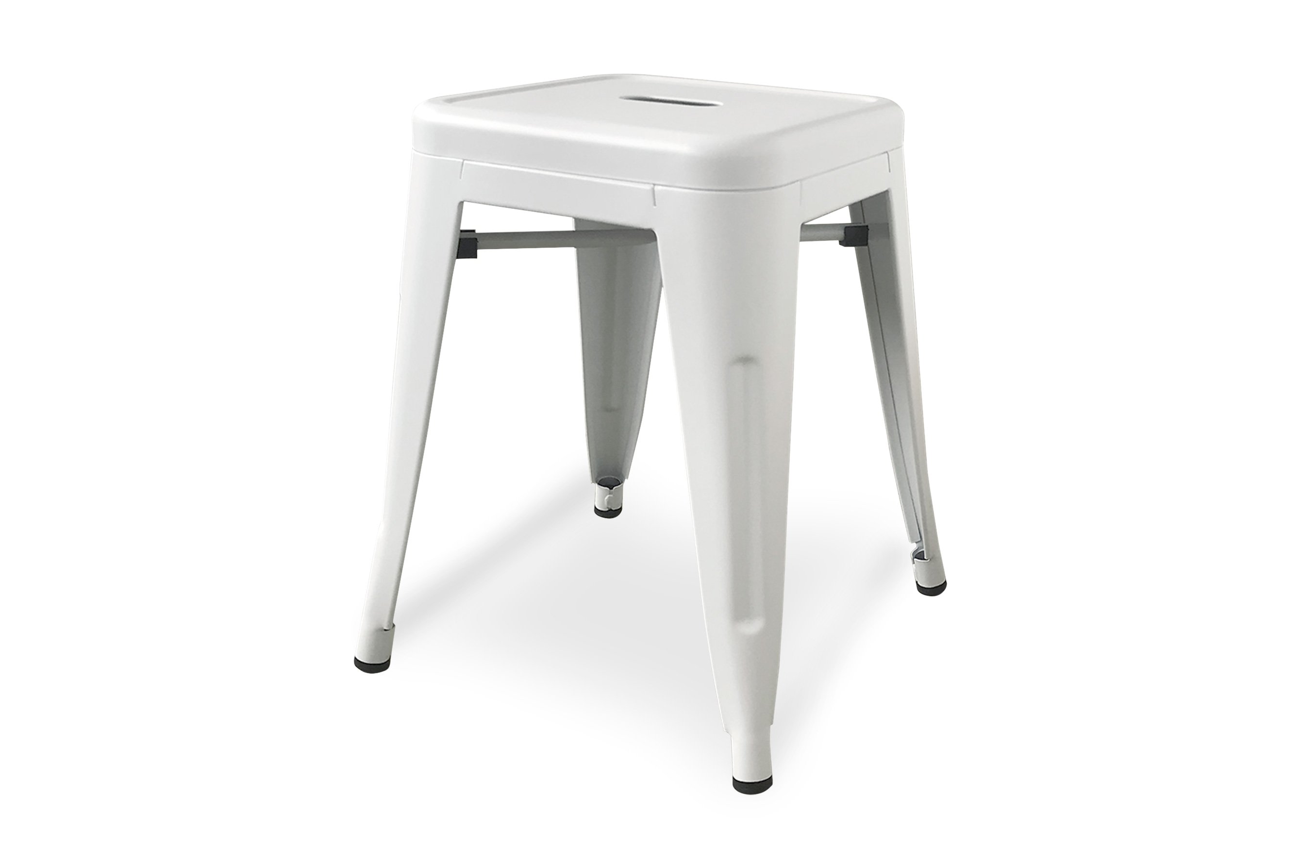 Amelie Stool 46cm – Matt White 2