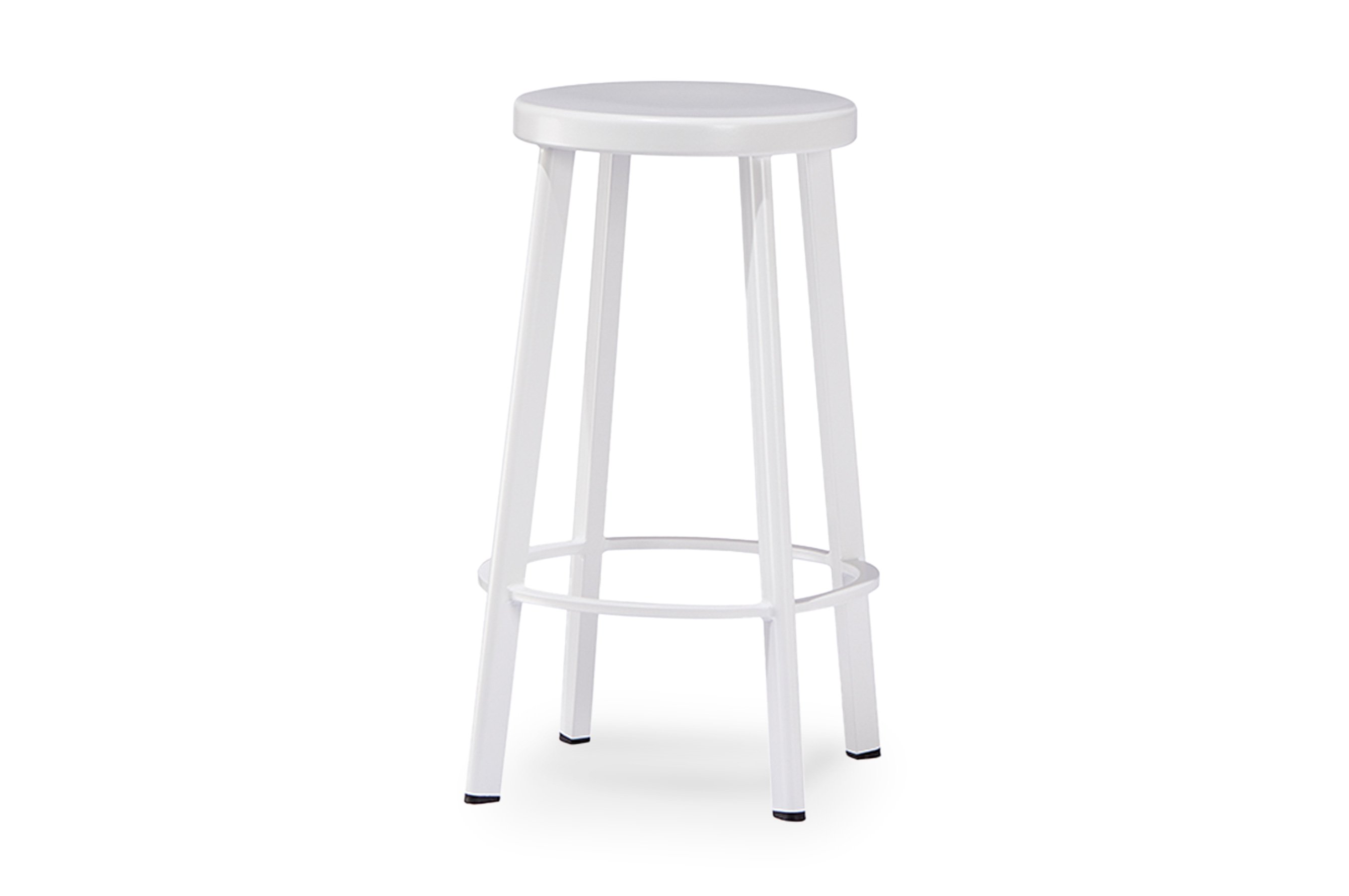 Jonty Barstool 66cm – Matt White 2