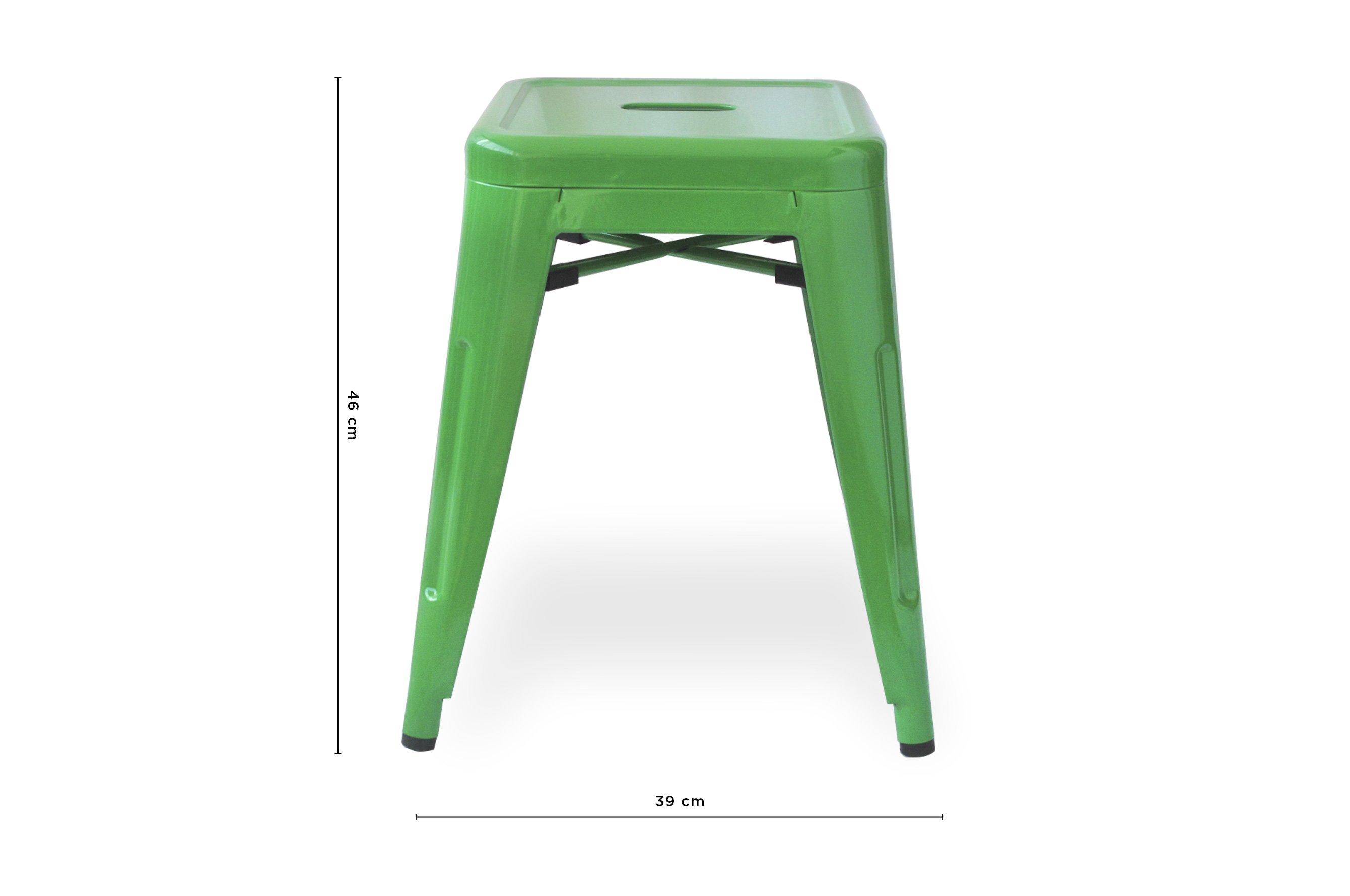 Amelie Stool 46cm – Green 4