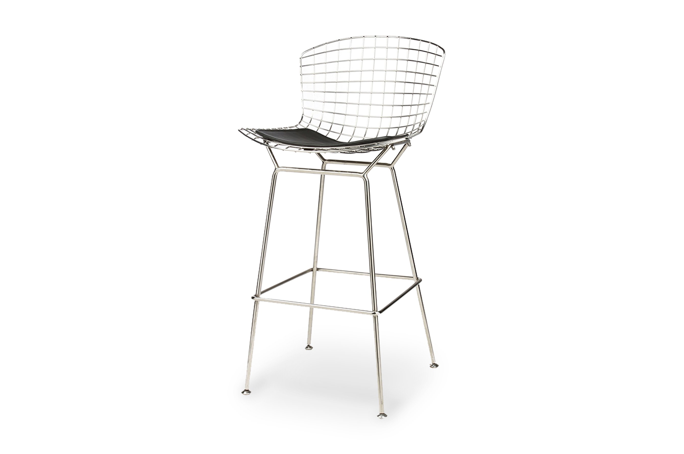 Replica Harry Bertoia Barstool 76 cm – Black Seat 2