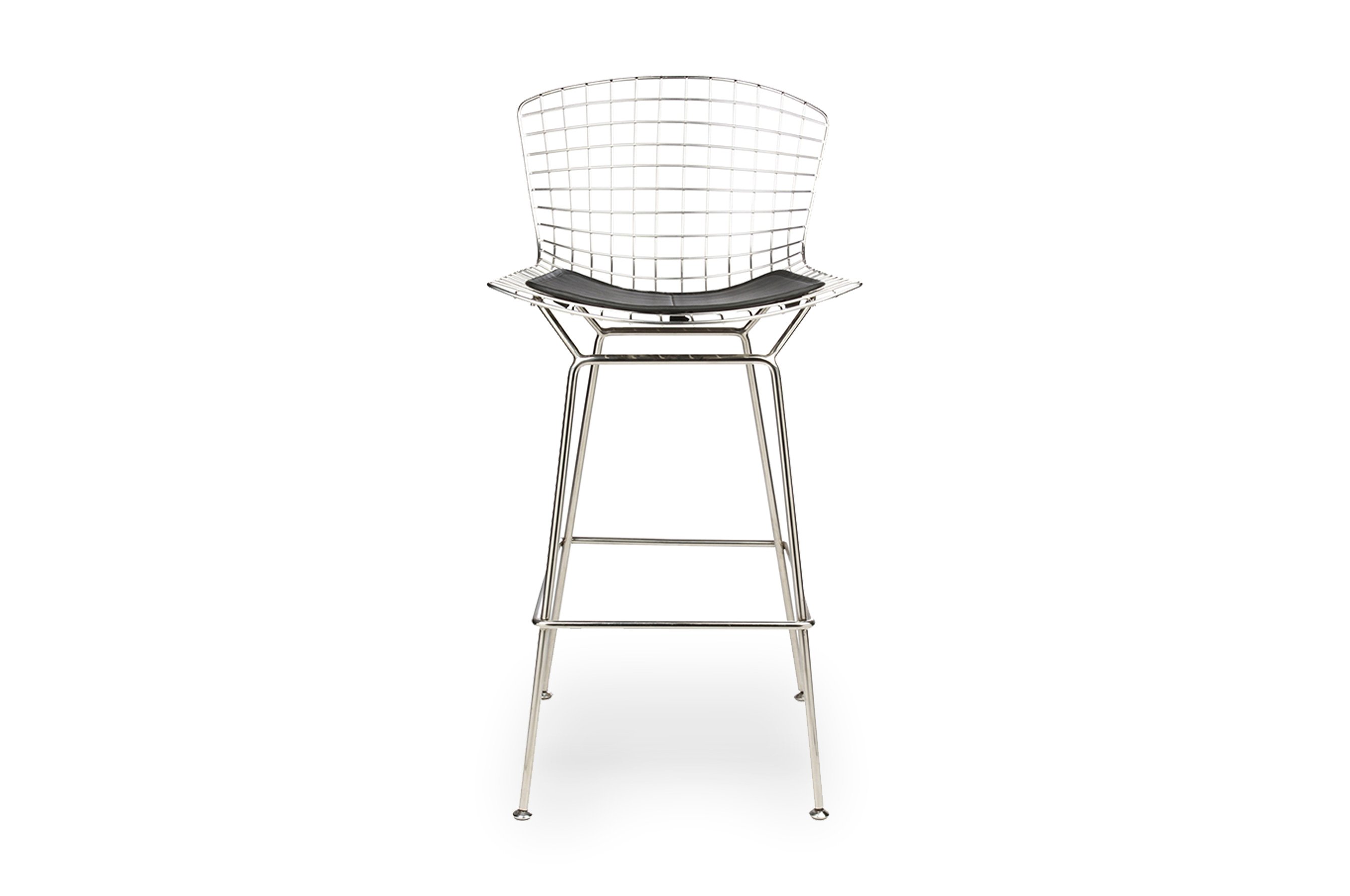 Replica Harry Bertoia Barstool 76 cm – Black Seat 1
