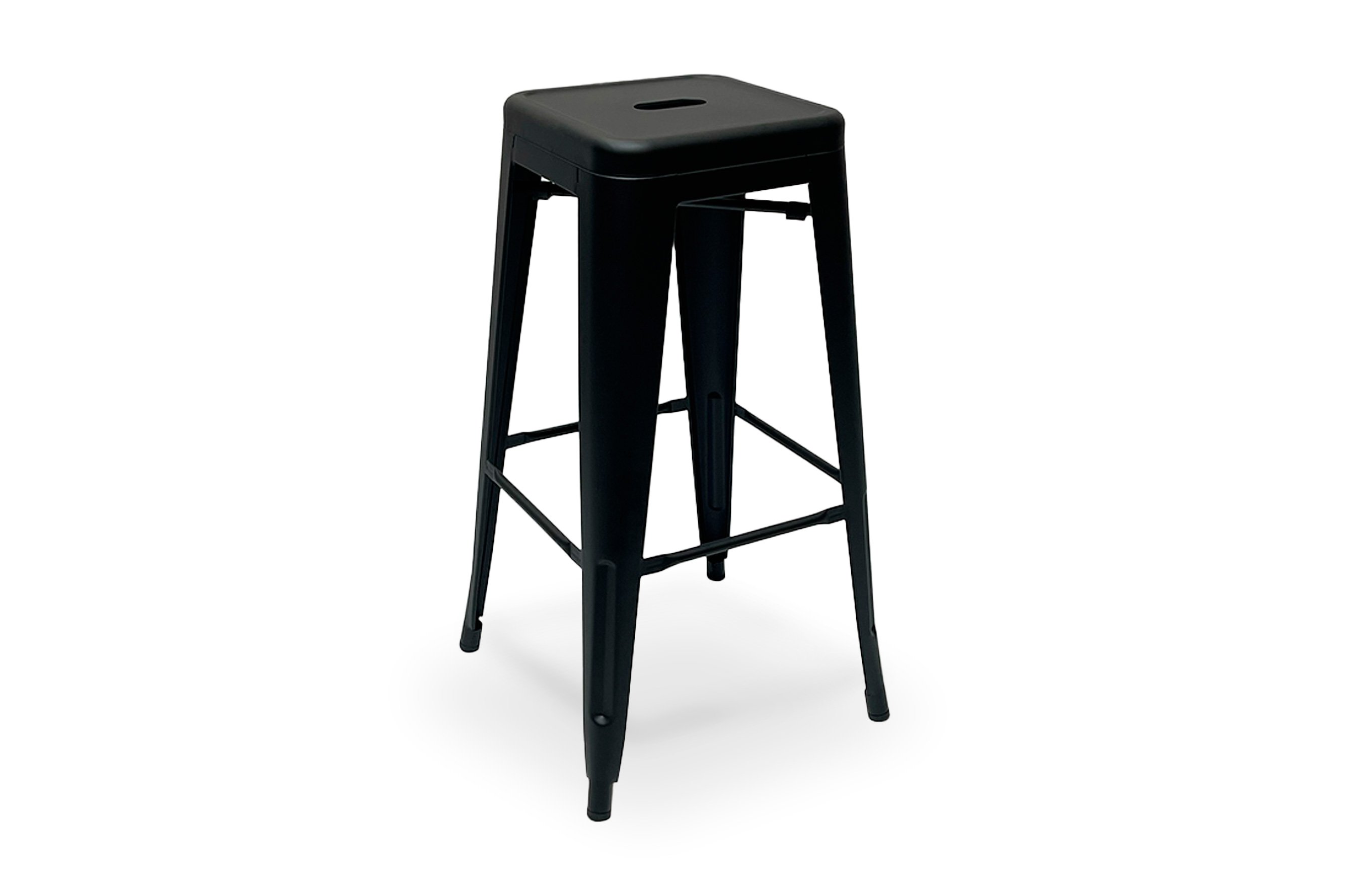 Amelie Stool 75cm – Matt Black 2