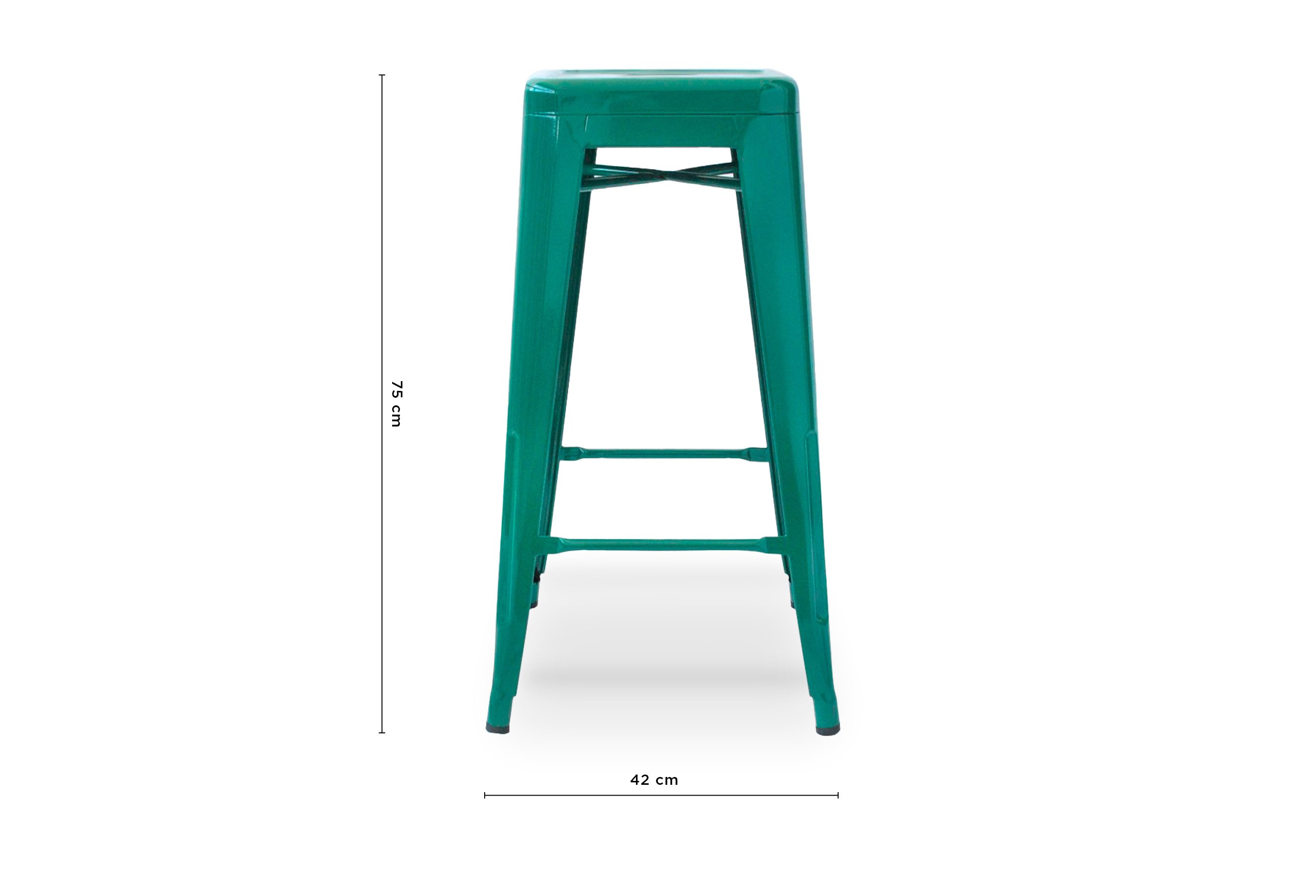 Amelie Stool 75cm – Sea Green 4