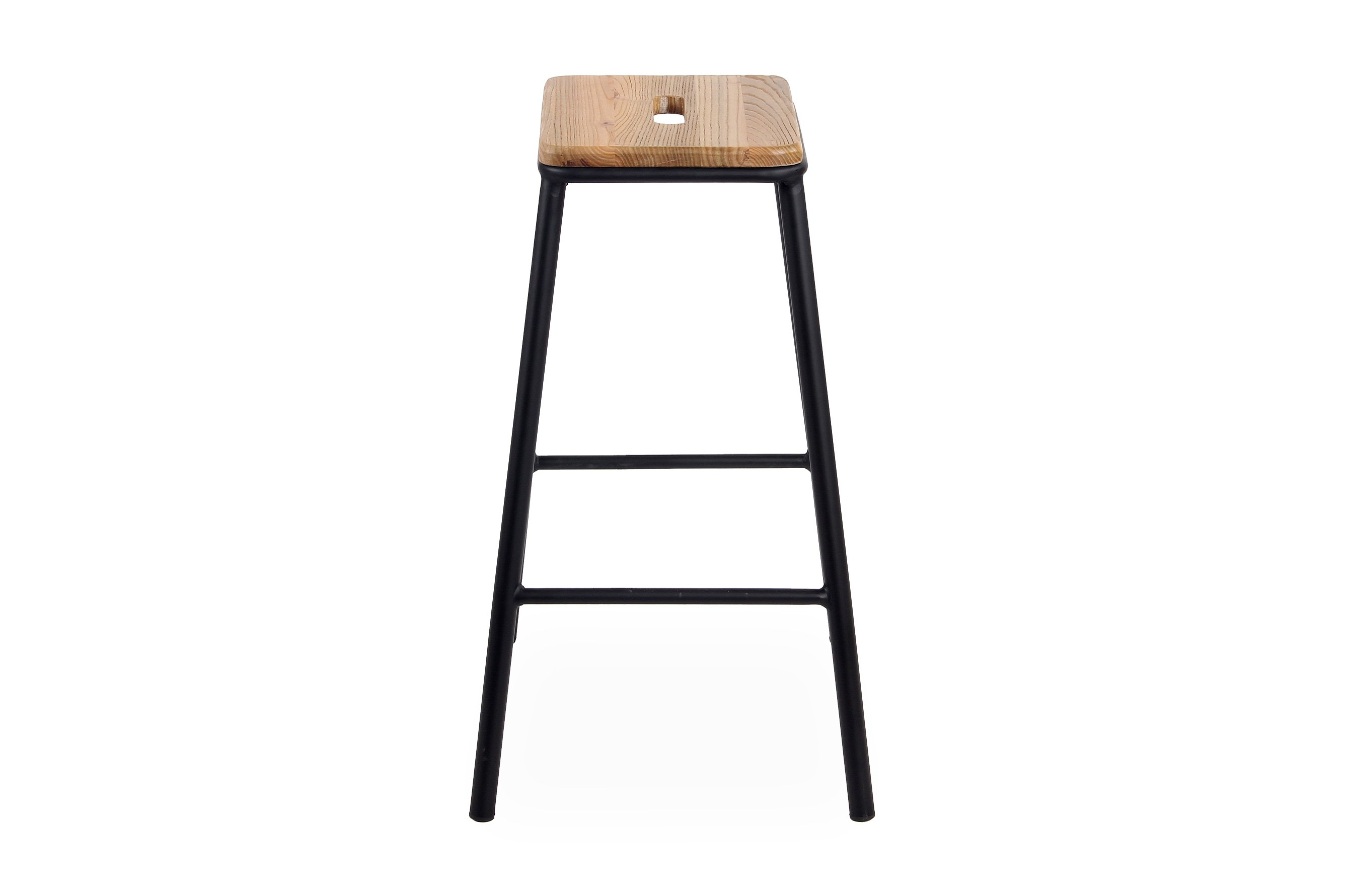 York Barstool 66cm – Matt Black 3