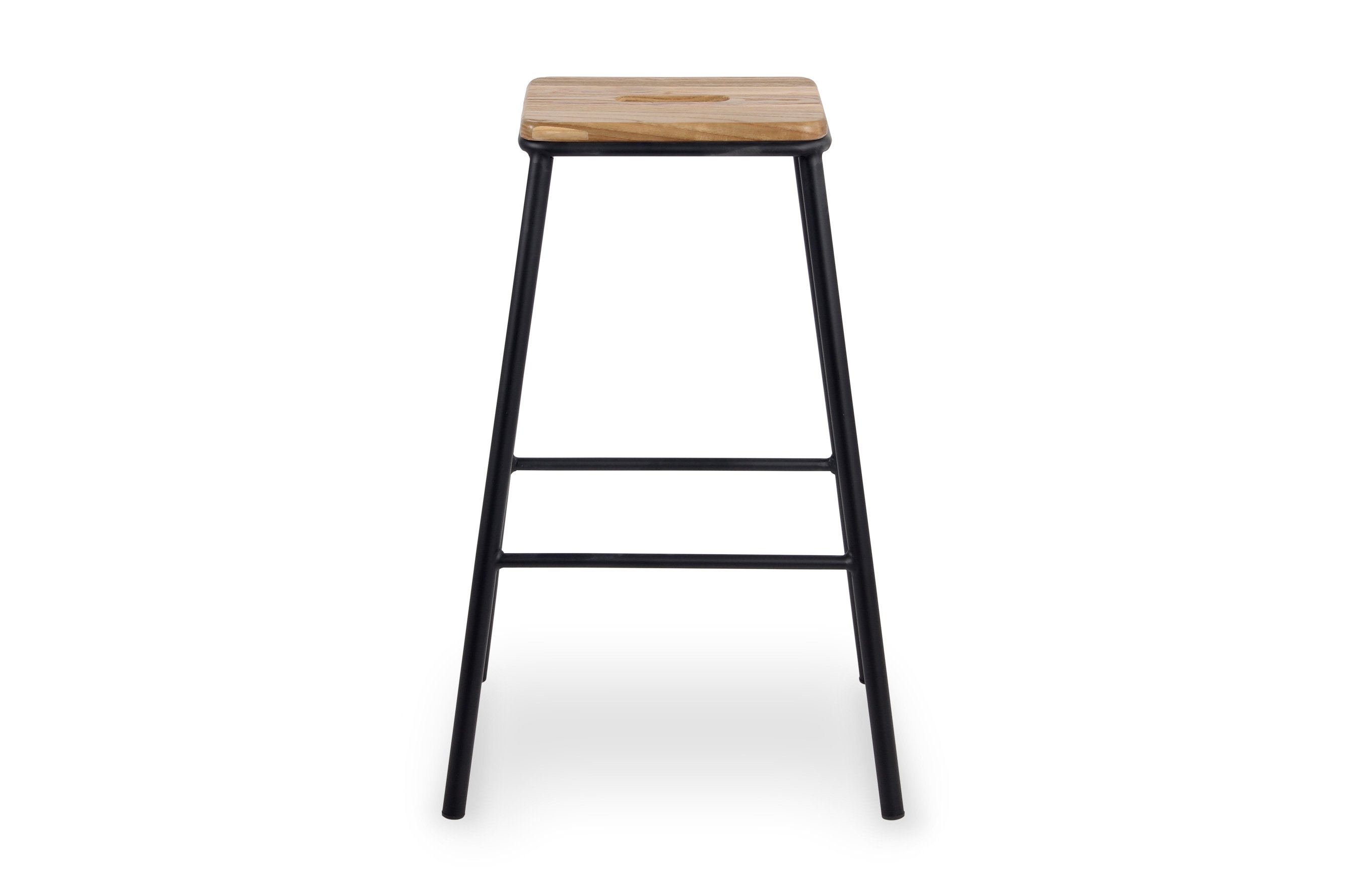 York Barstool 76cm – Matt Black 1