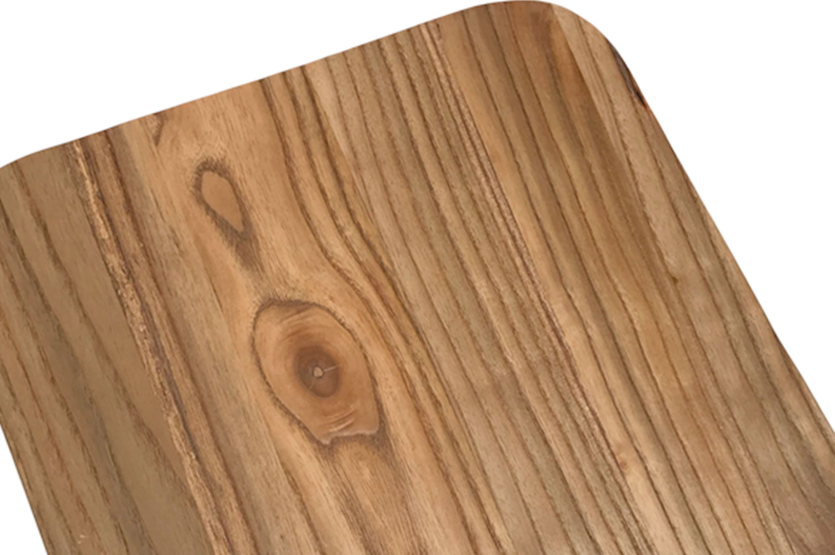 Amelie Stool 66cm – Matt White / Natural Elm Wood 3