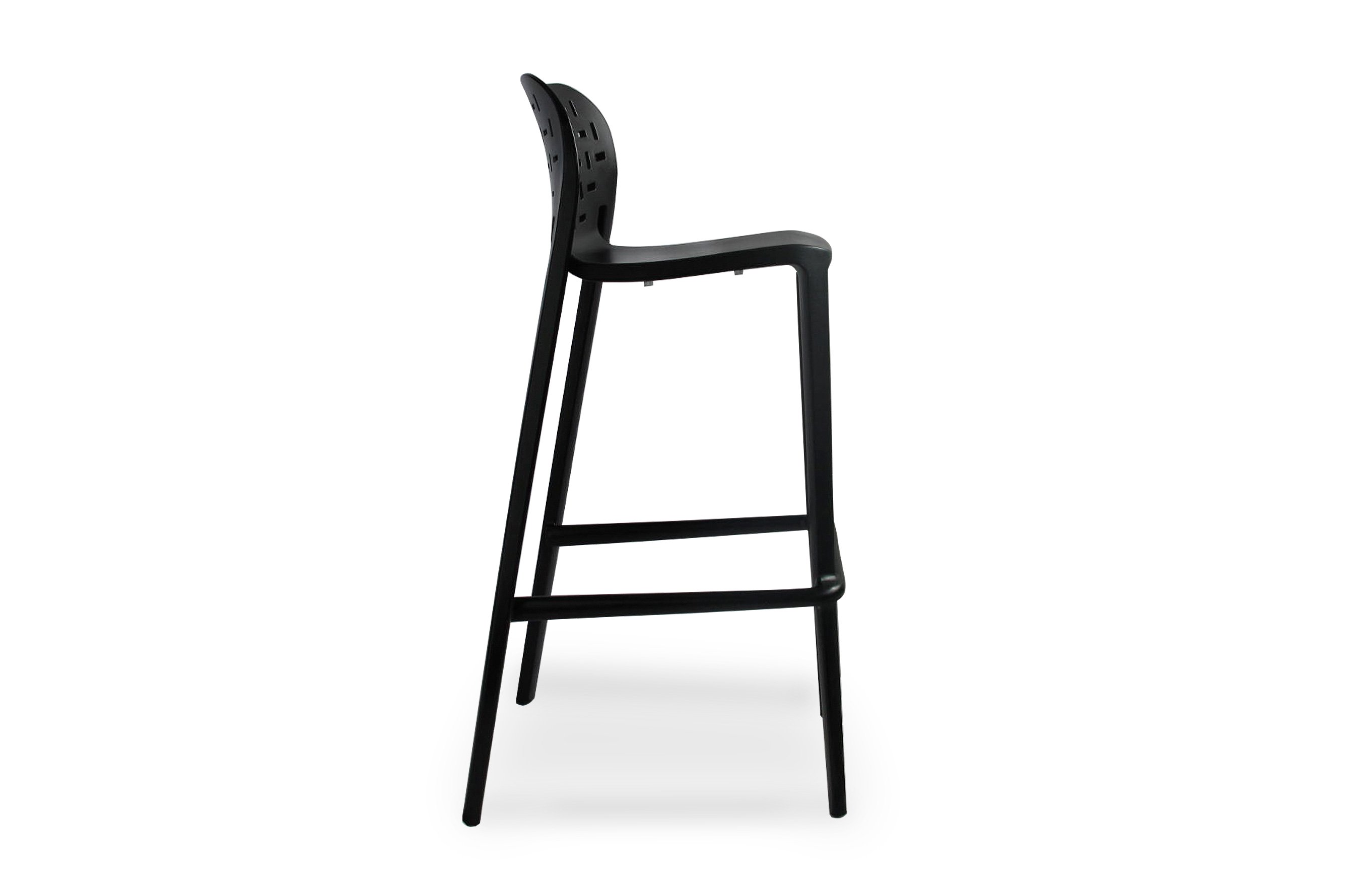 Abuso Barstool 75cm – Black 4
