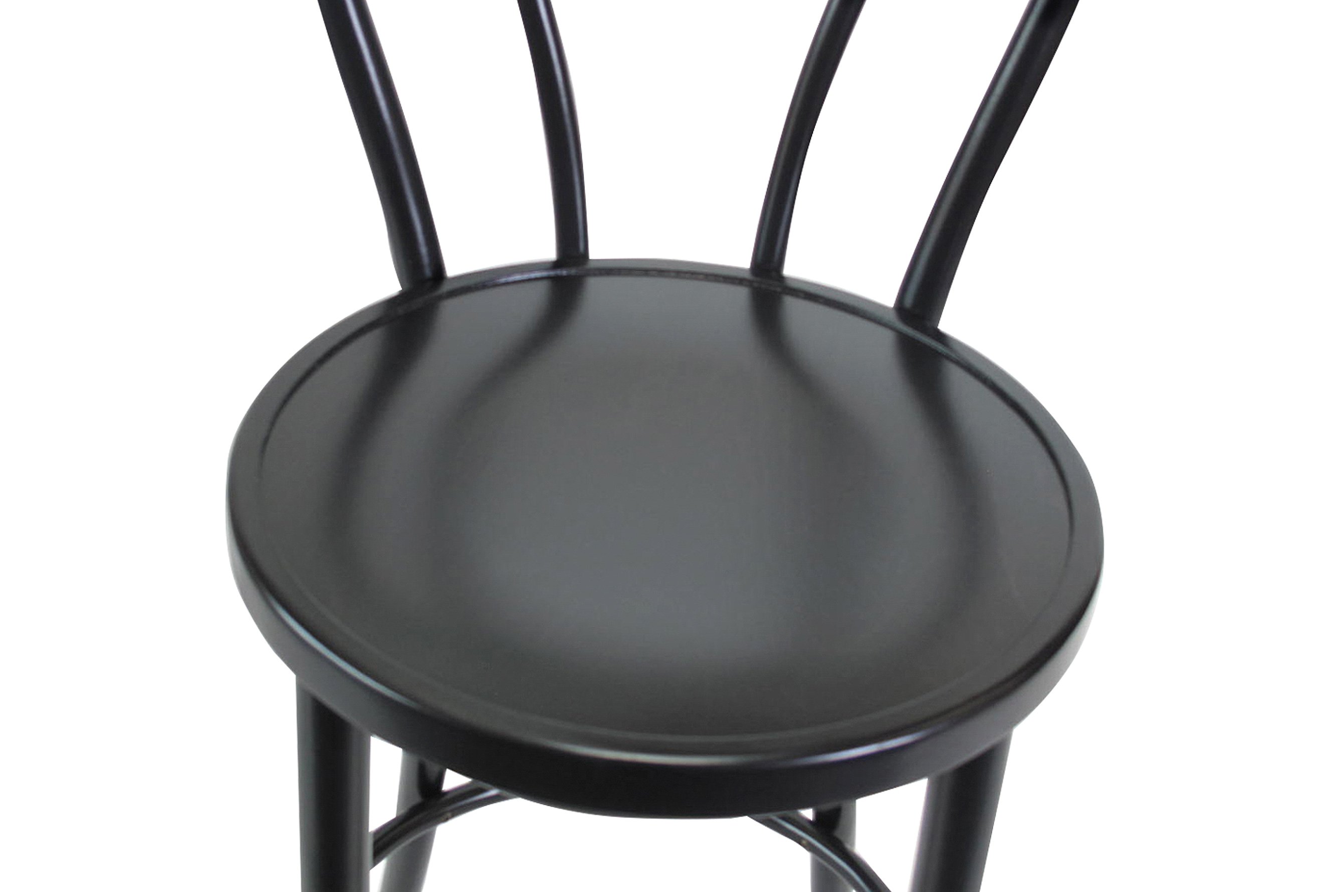 Vienna Bentwood Barstool 75cm – Black 5