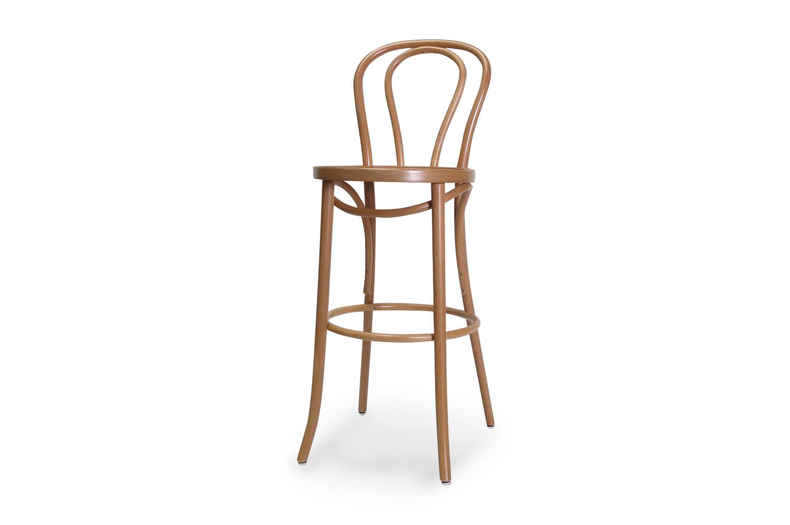 Vienna Bentwood Barstool 75cm – Natural 2