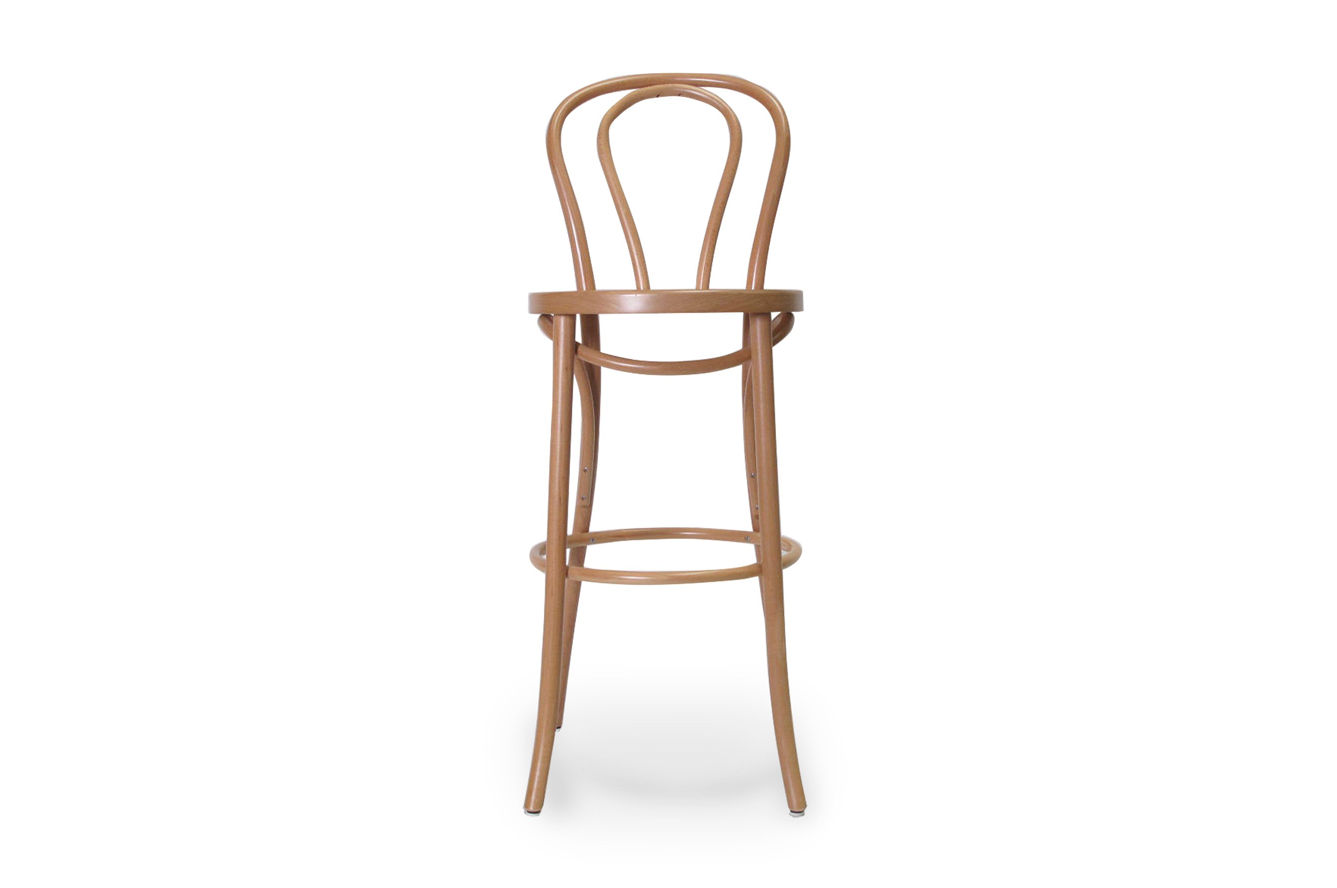 Vienna Bentwood Barstool 75cm – Natural 1