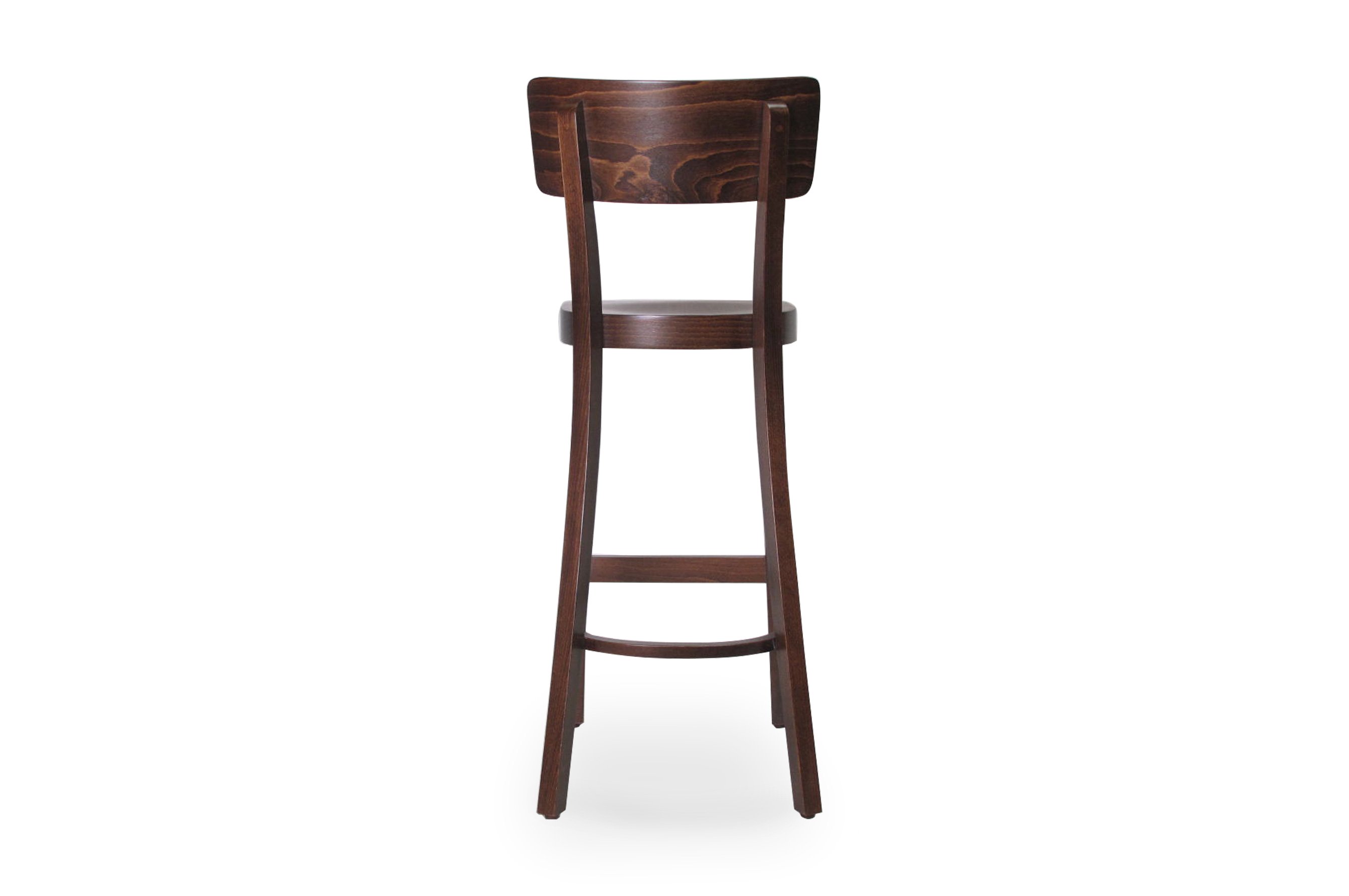 Salzburg Bentwood Barstool 75cm – Walnut 4