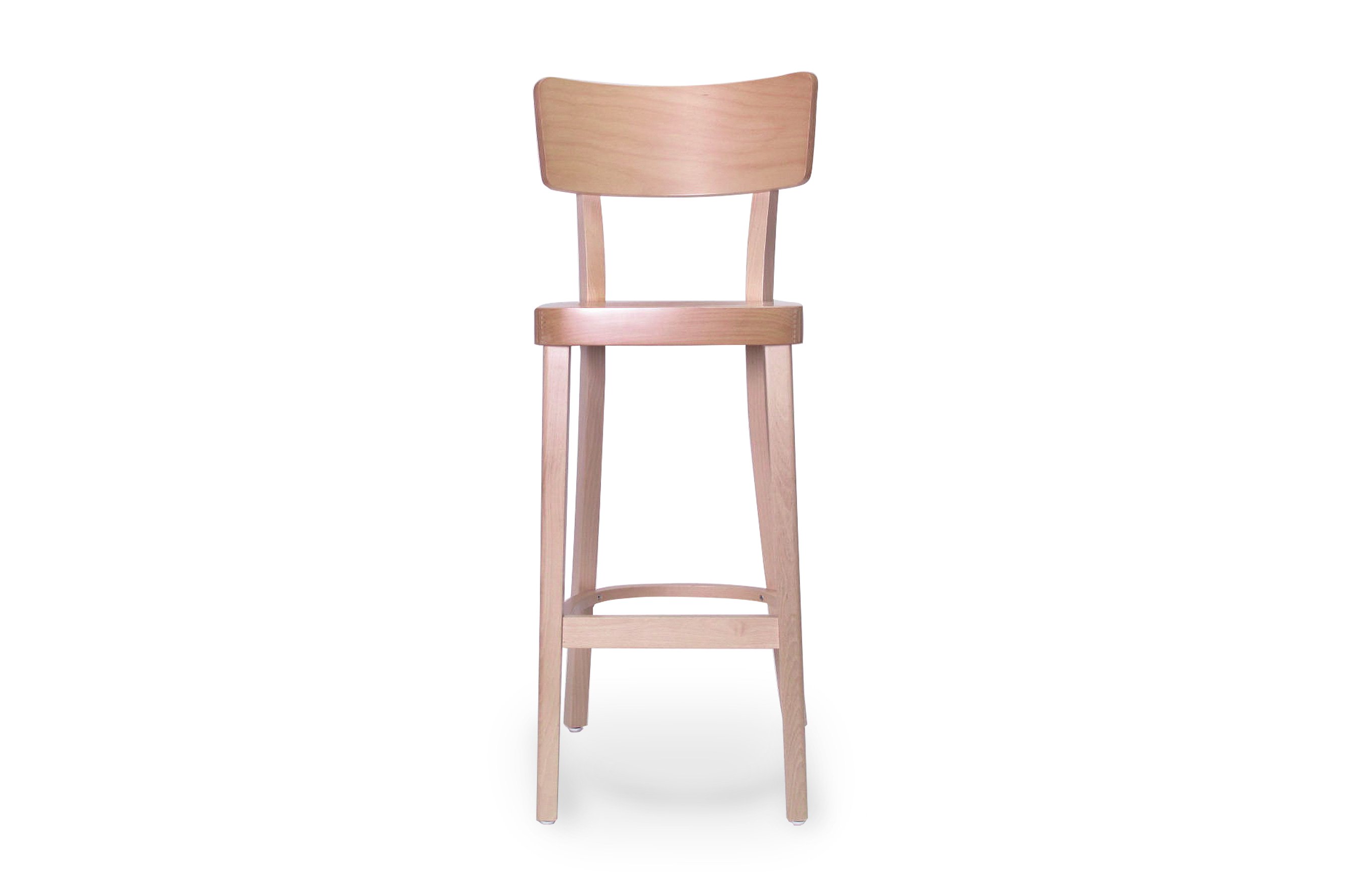 Salzburg Bentwood Barstool 75cm – Natural 1