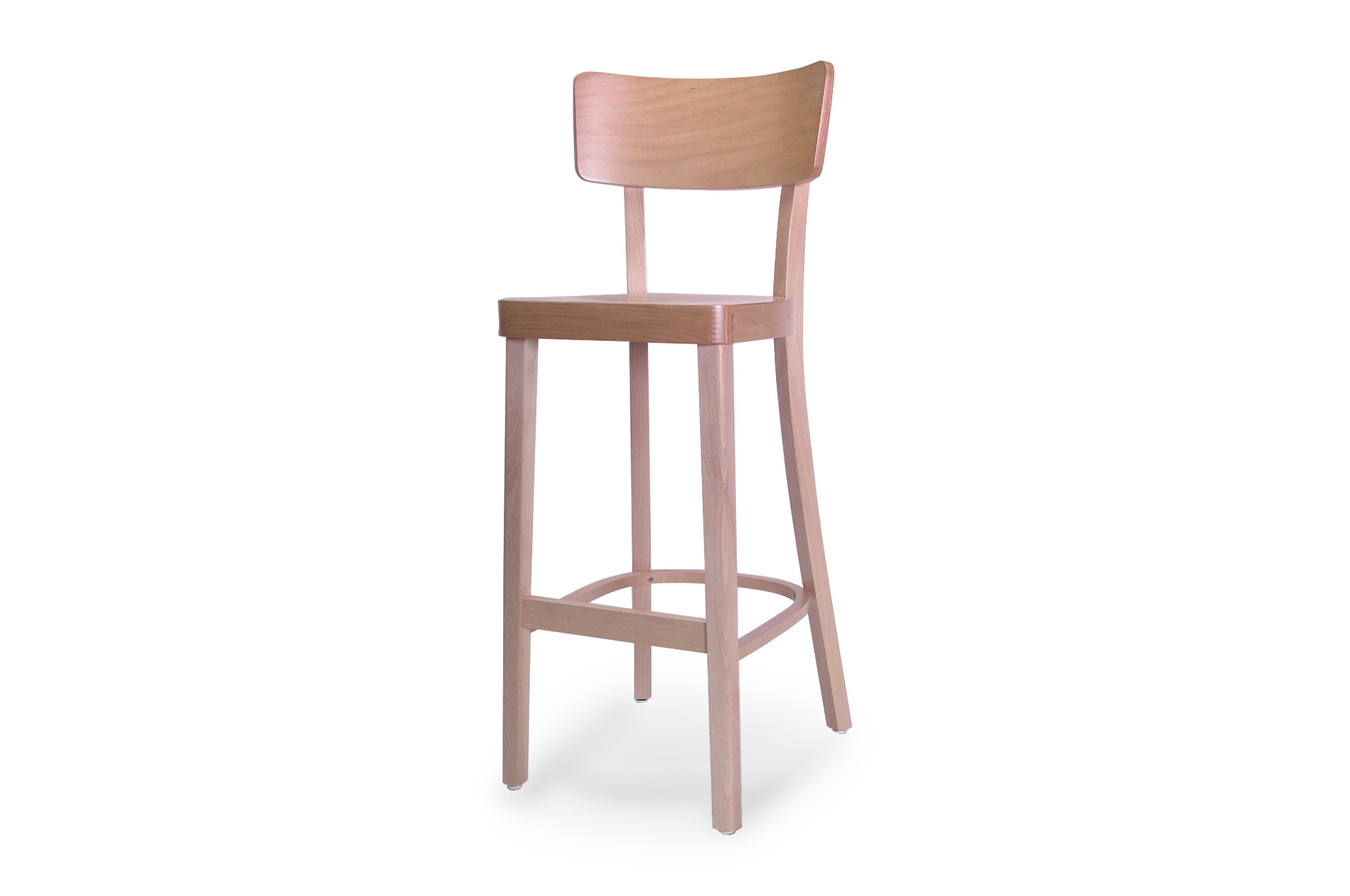 Salzburg Bentwood Barstool 75cm – Natural 2