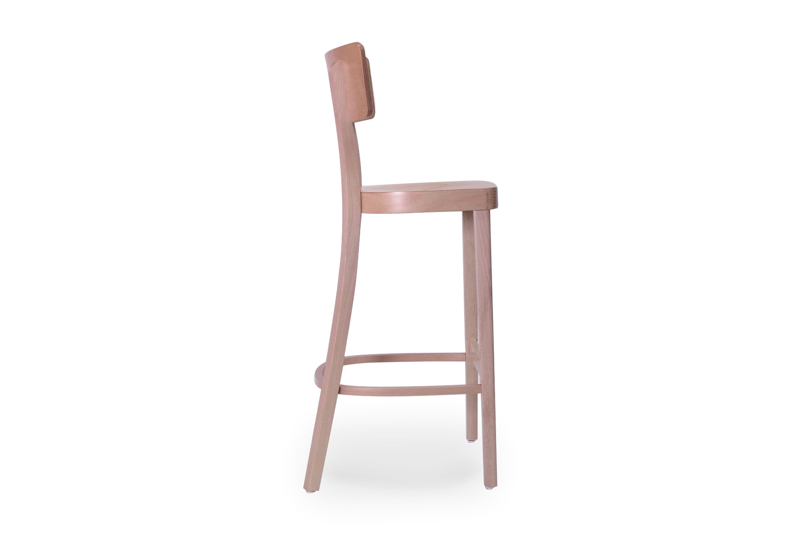 Salzburg Bentwood Barstool 75cm – Natural 3