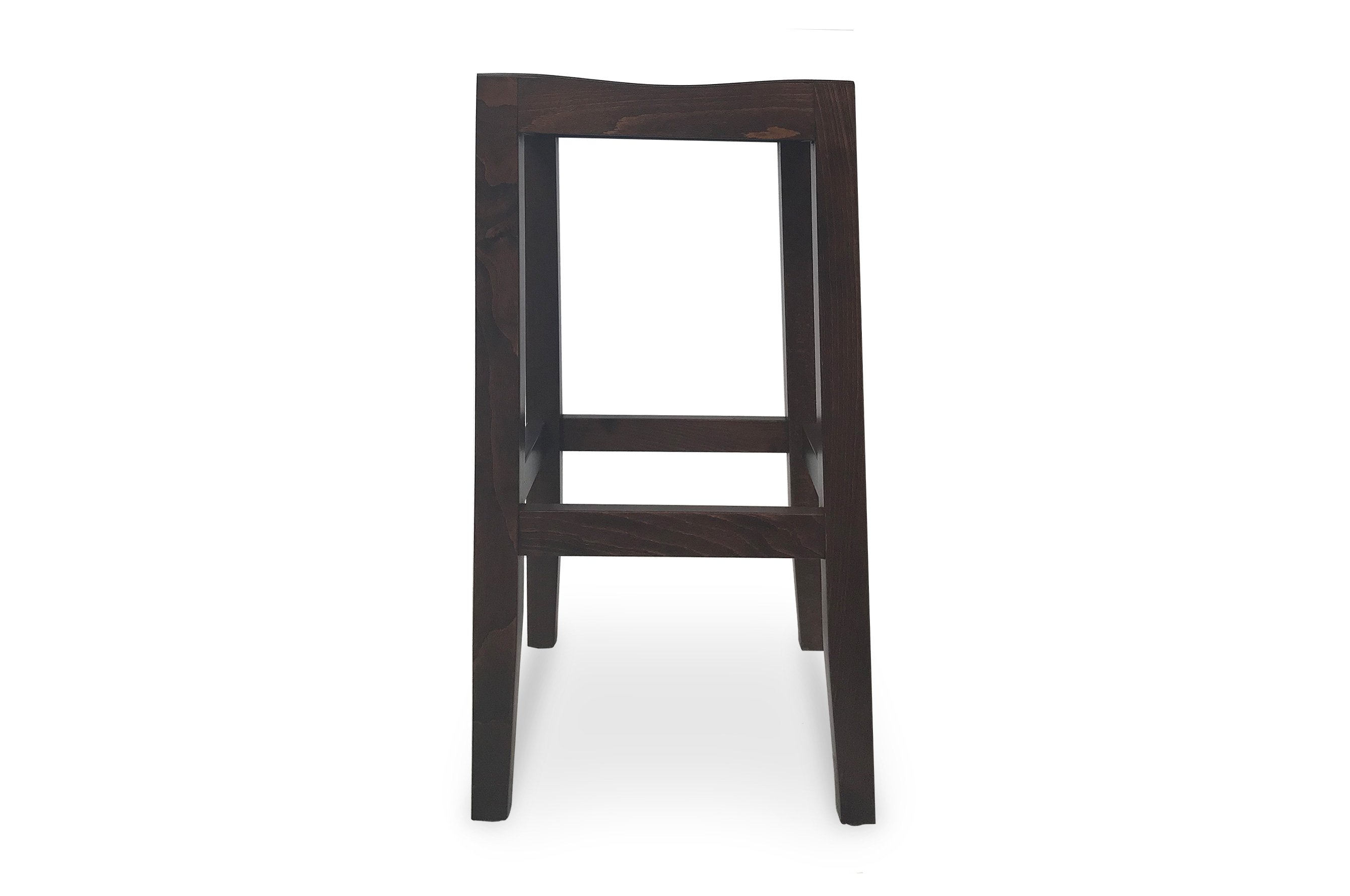 Lodz Bentwood Barstool 75cm – Walnut 1