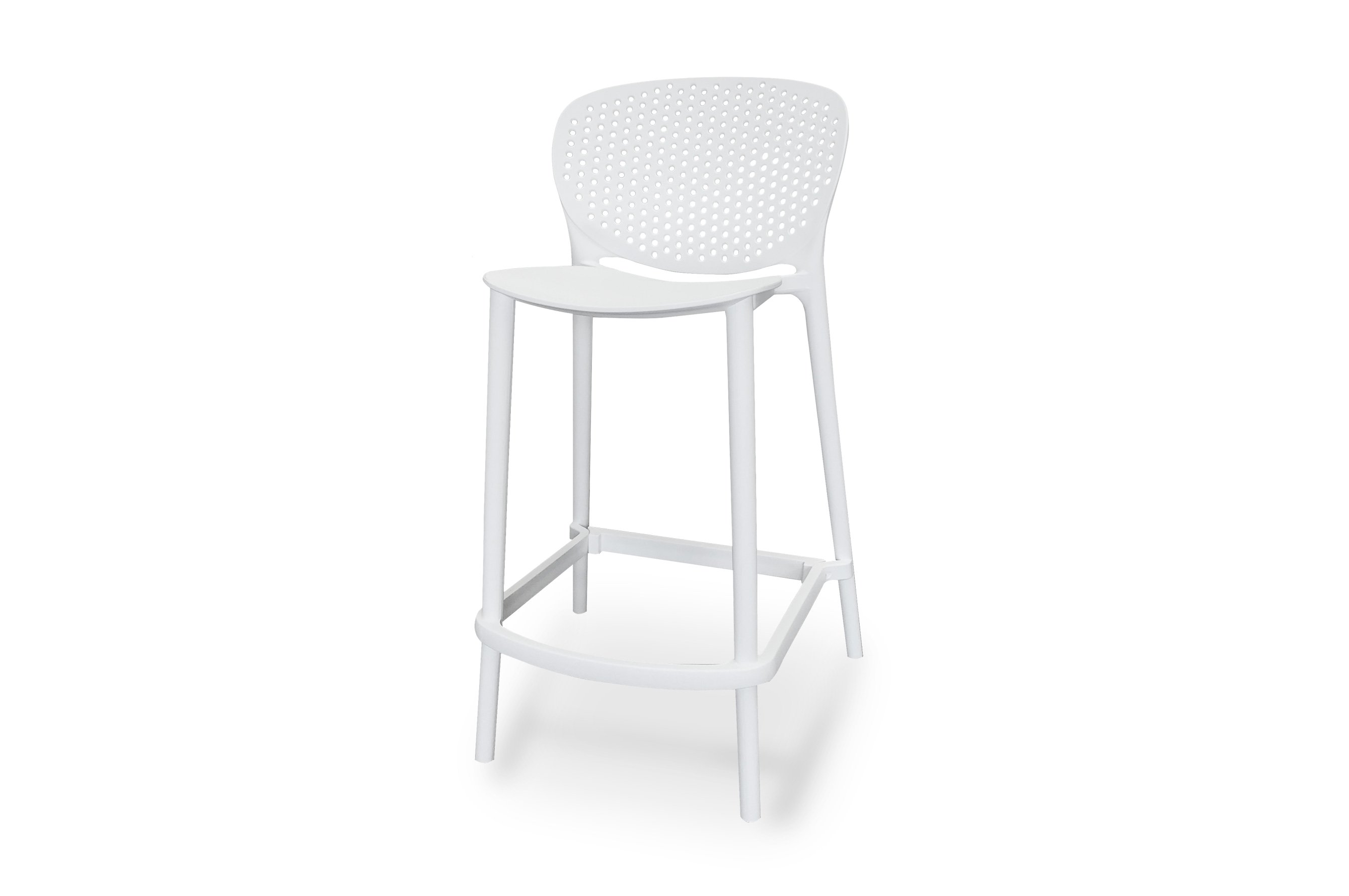 Sonnet Barstool 65cm – White 2