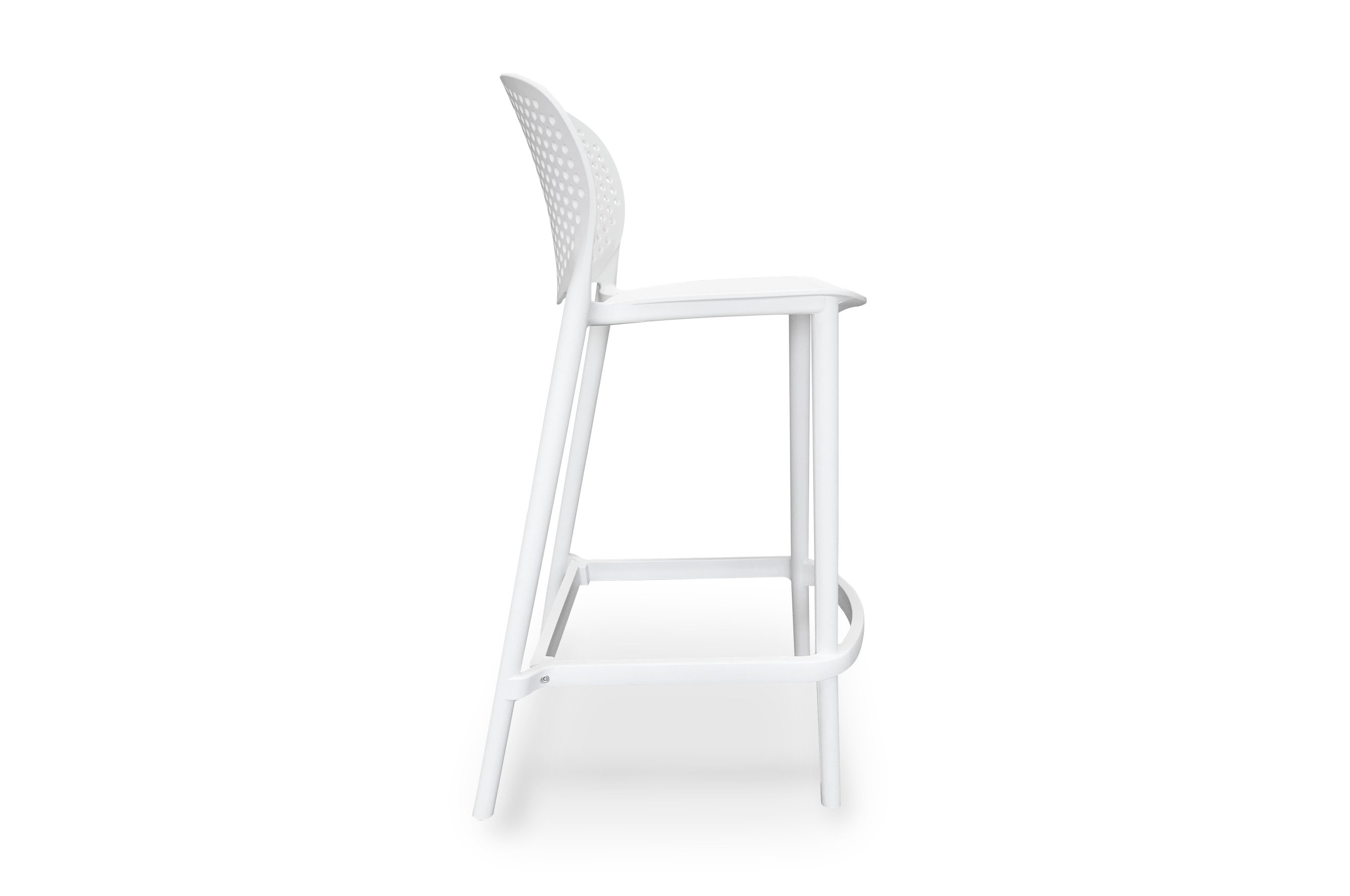 Sonnet Barstool 65cm – White 3
