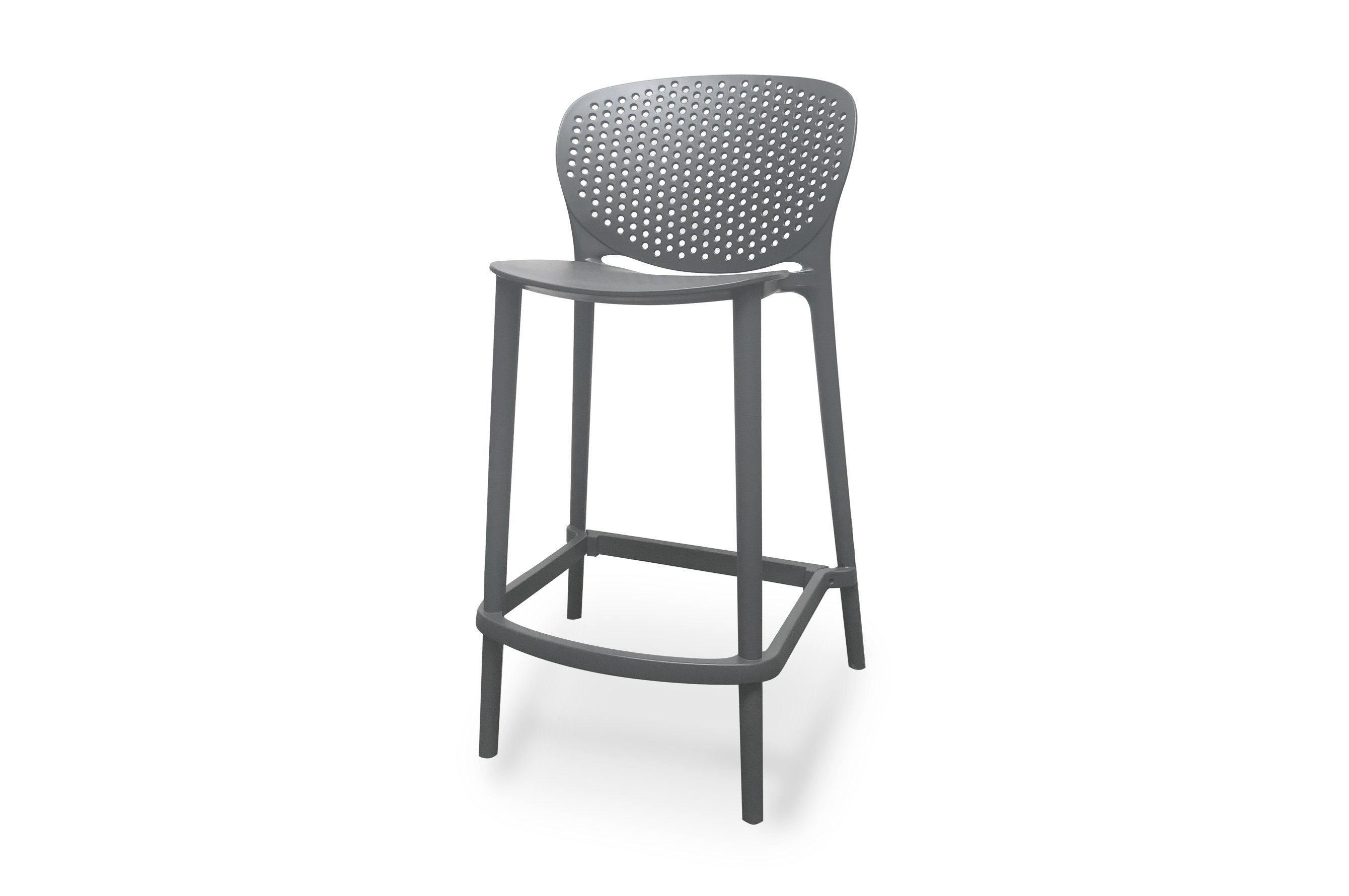 Sonnet Barstool 65cm – Charcoal 2