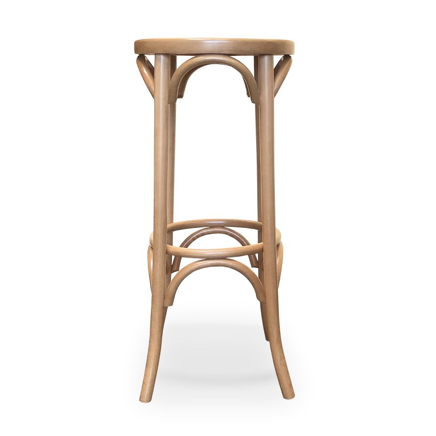 St Anton Bentwood Barstool 80cm – Natural 11