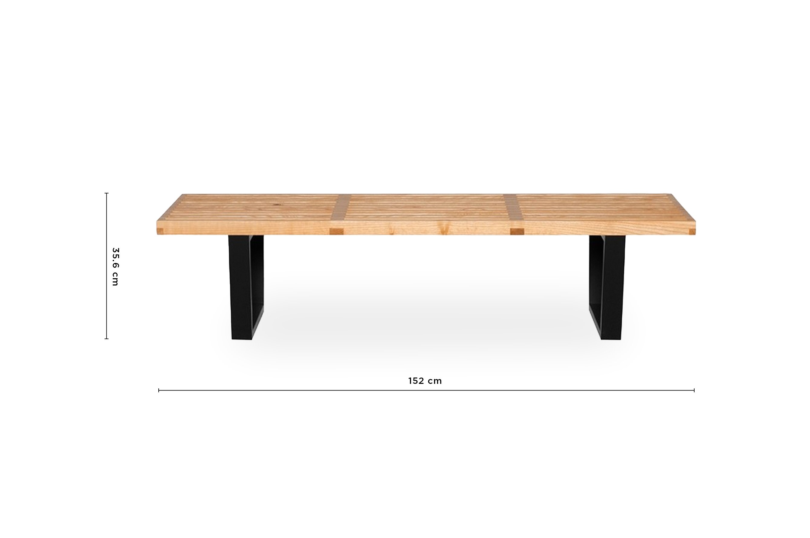 Replica George Nelson Platform Bench 4