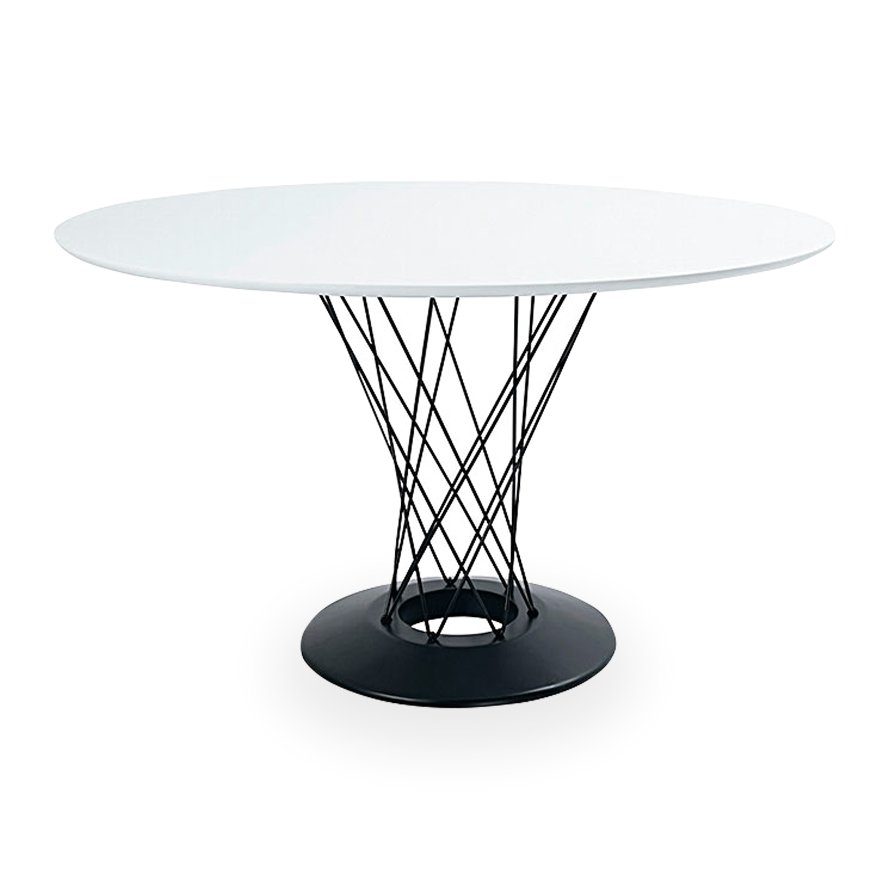 Replica Isamu Noguchi Cyclone Dining Table – White / Black 6