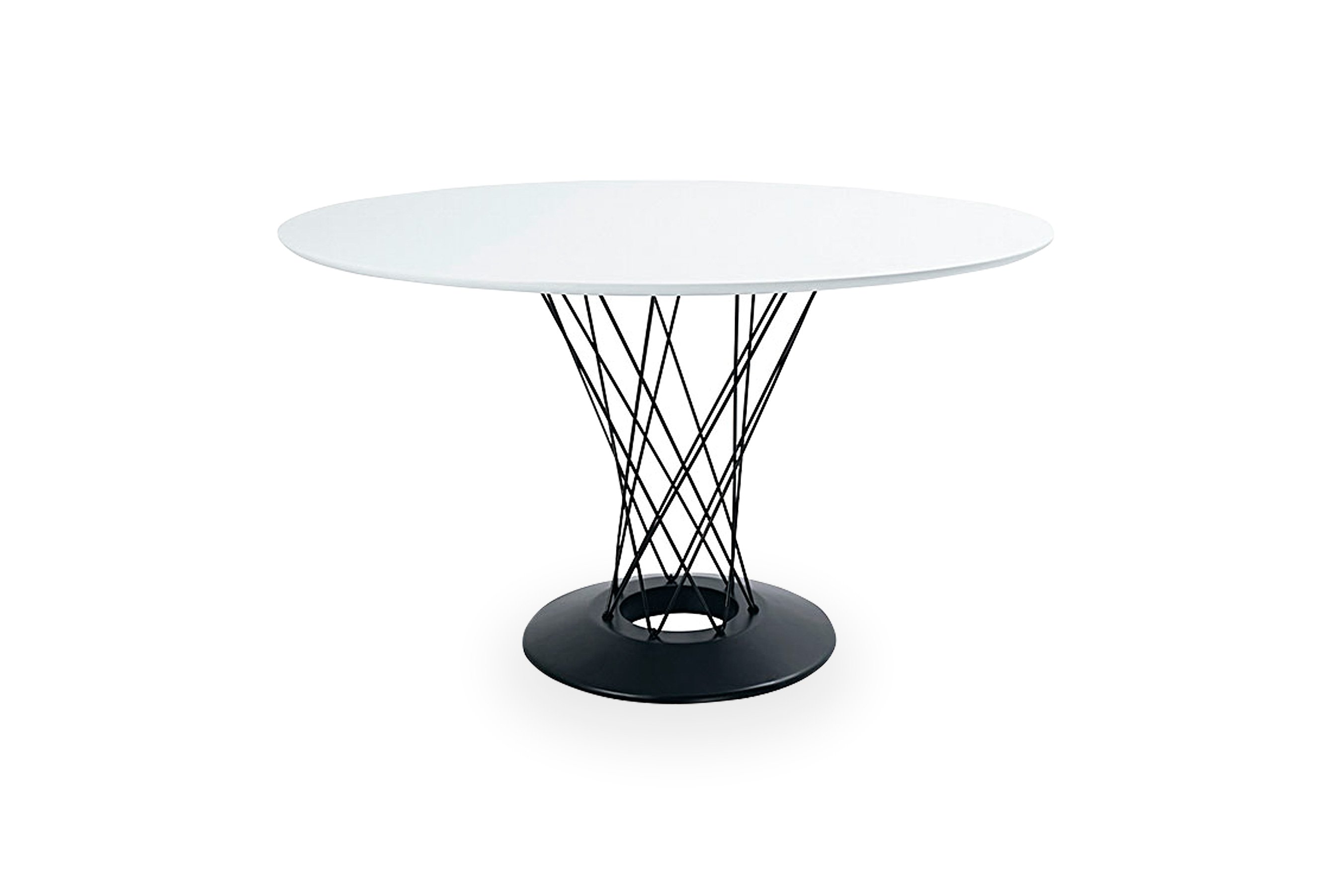 Replica Isamu Noguchi Cyclone Dining Table – White / Black 1