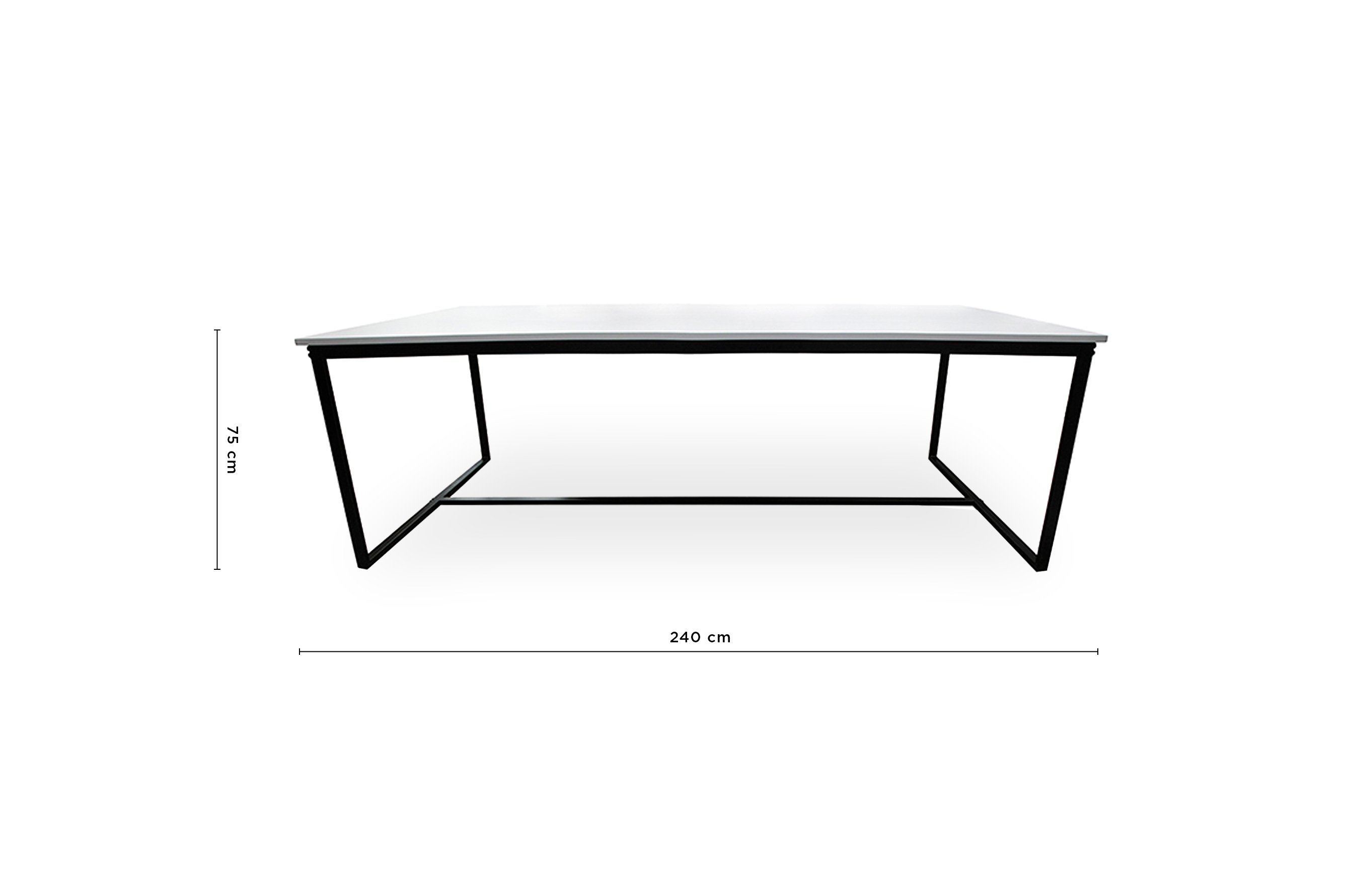 Masta Dining Table 240cm – White 4