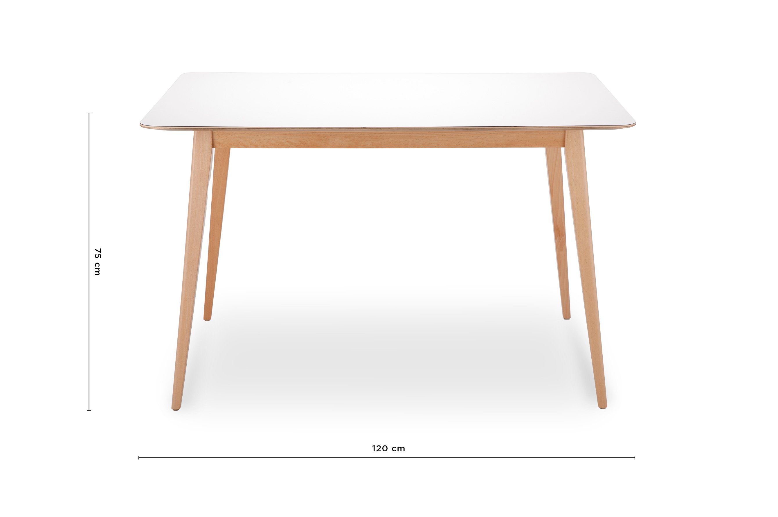 Leonardo Table 120 cm – White 4