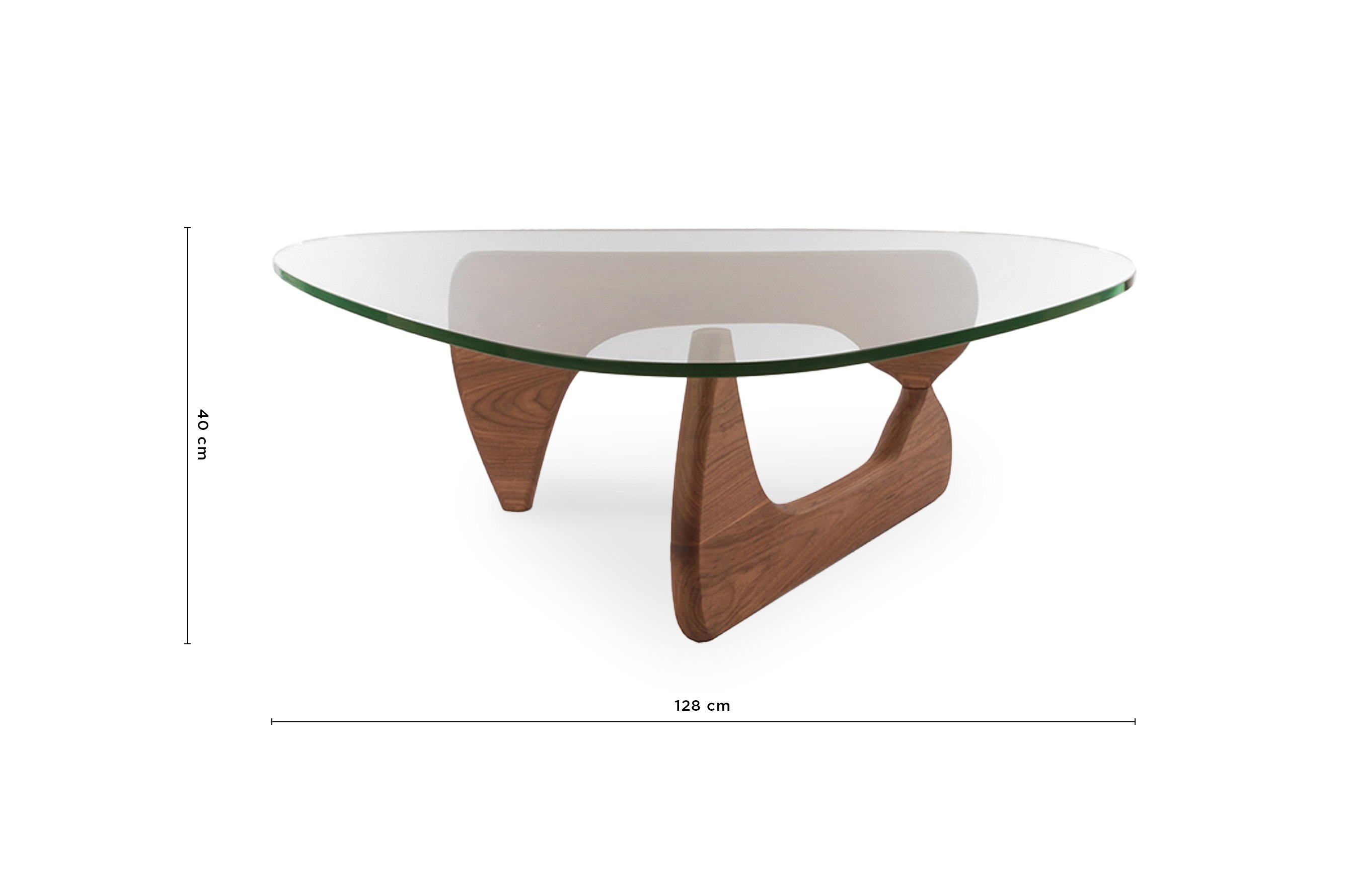 Replica Noguchi Table – Walnut 2
