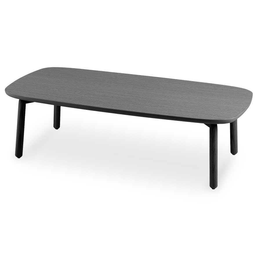 May Rectangle Coffee Table – Black 7