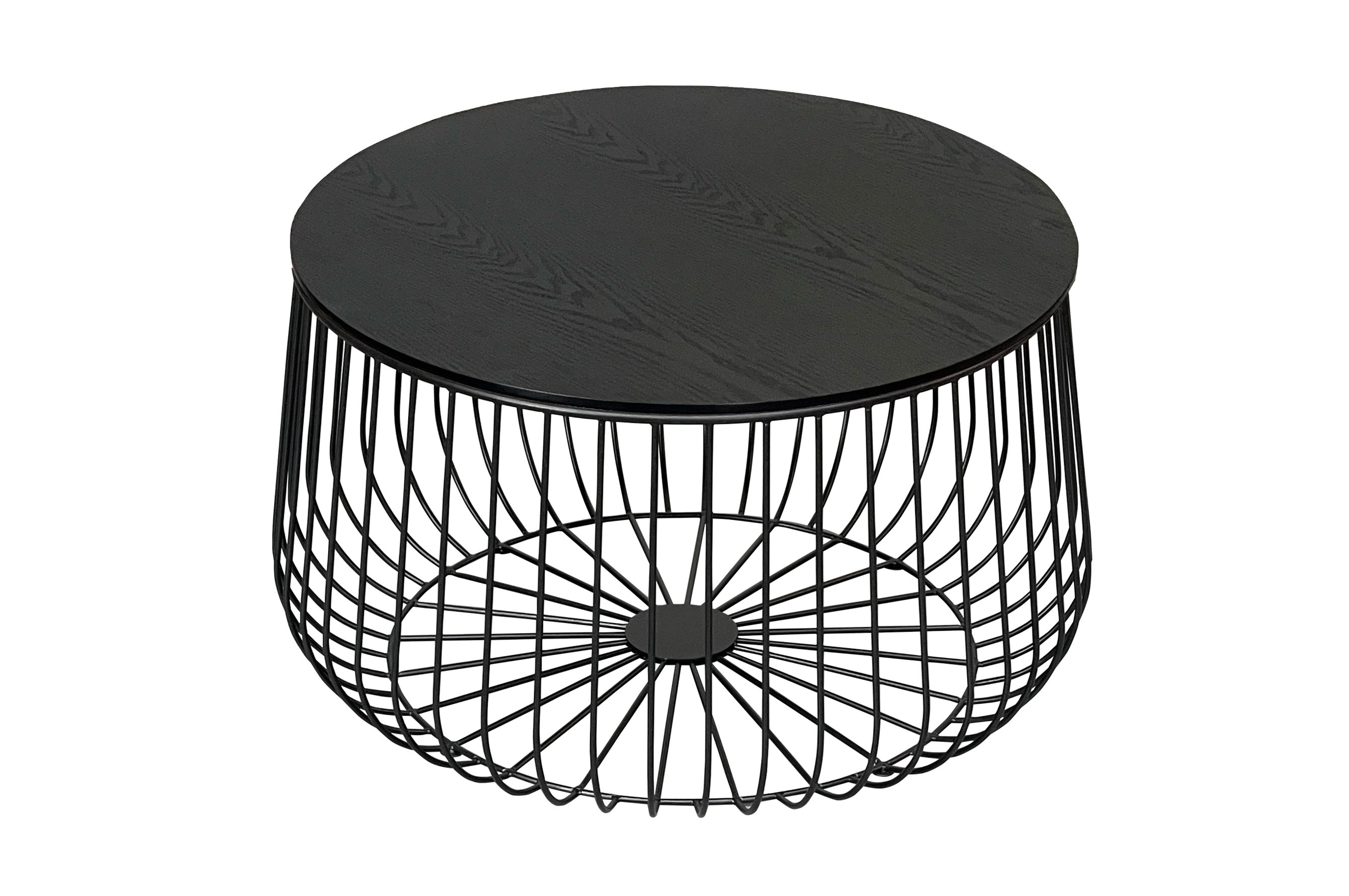 Novo Round Coffee Table Small – Black 2