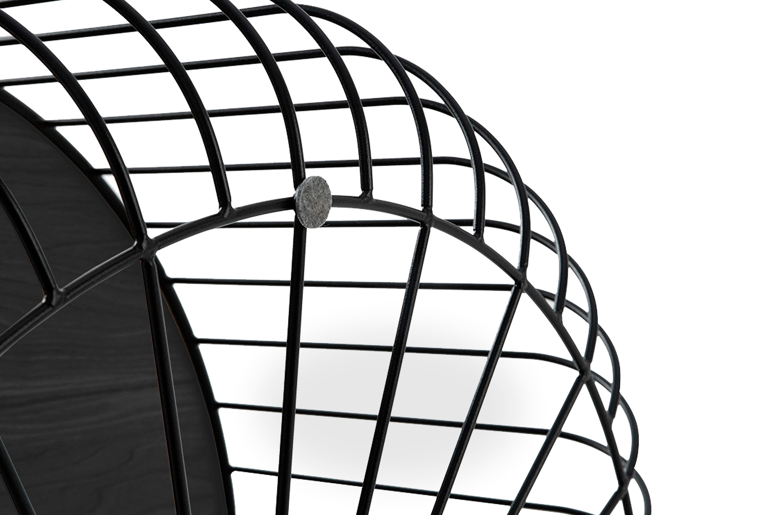 Novo Round Coffee Table Large – Black 4