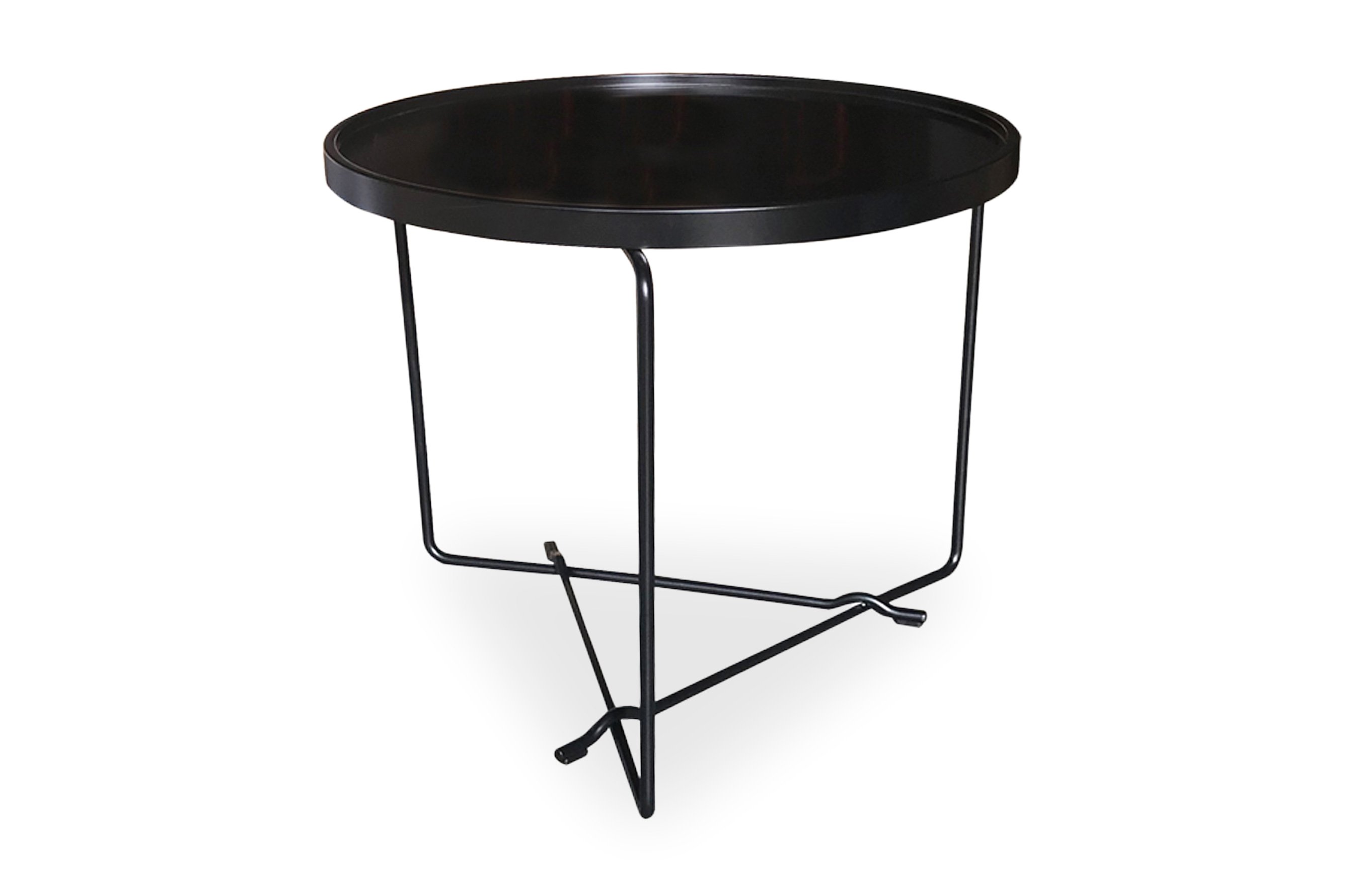 Rod Side Table – Black 1