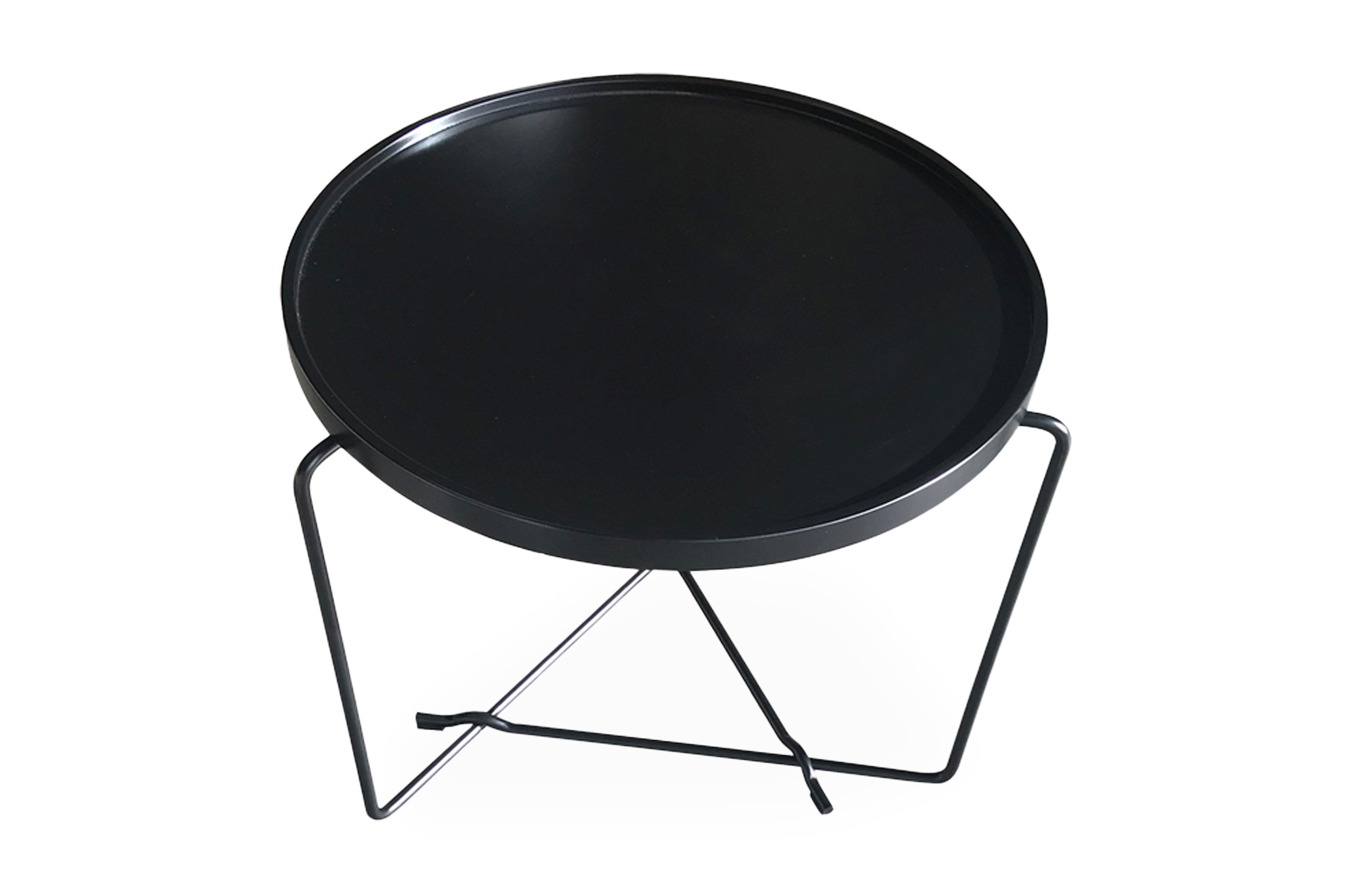 Rod Side Table – Black 2