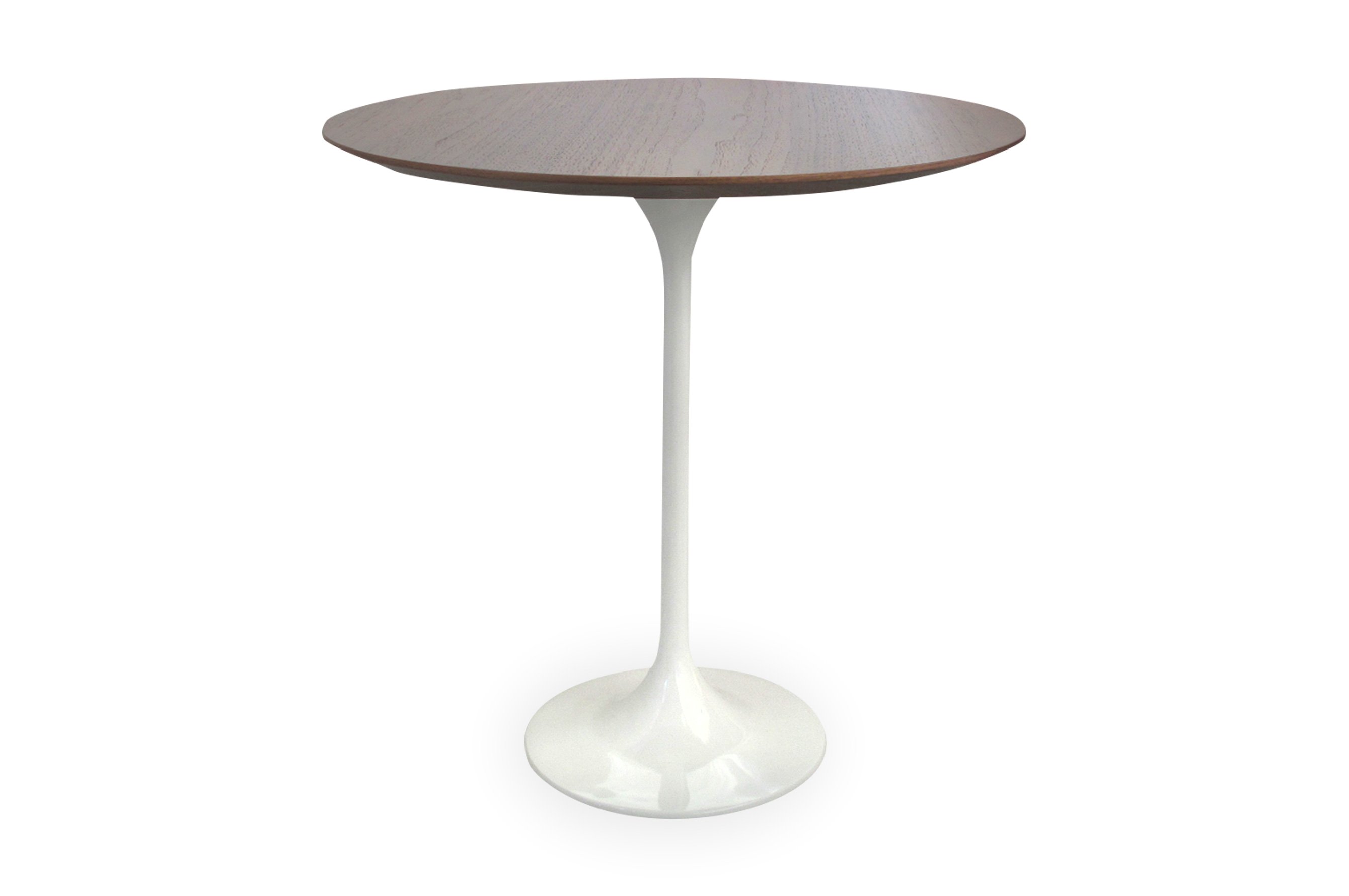 Replica Eero Saarinen Tulip Side Table – Walnut 1
