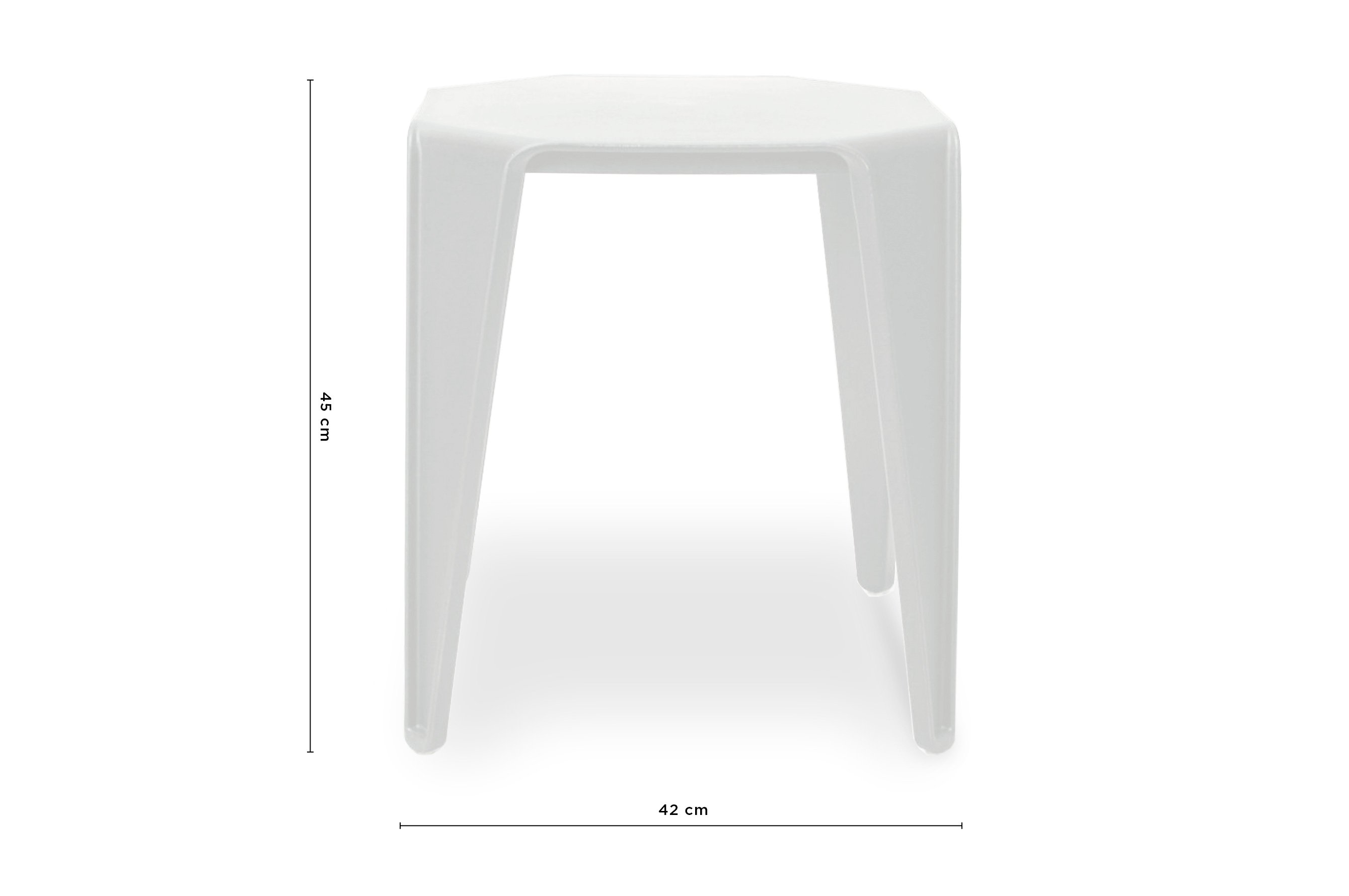 Bohdi Side Table – White 4