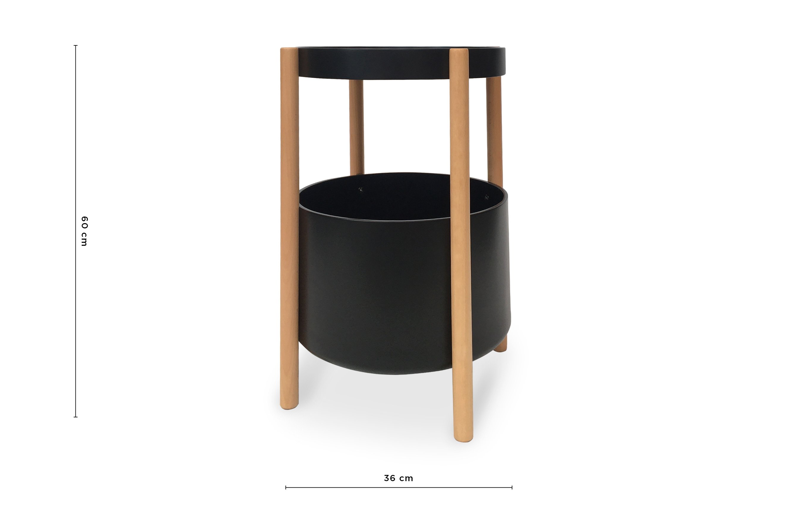 Frode Side Table – Black 4