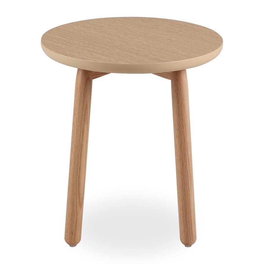 May Round Side Table – Natural 11